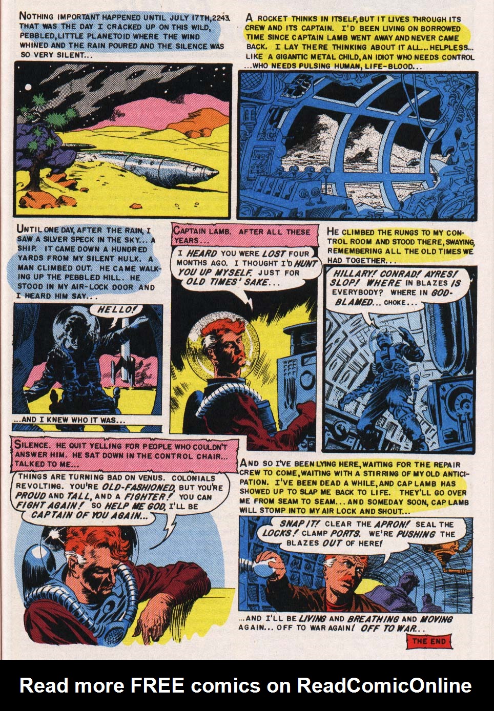 Read online Weird Fantasy (1951) comic -  Issue #20 - 16