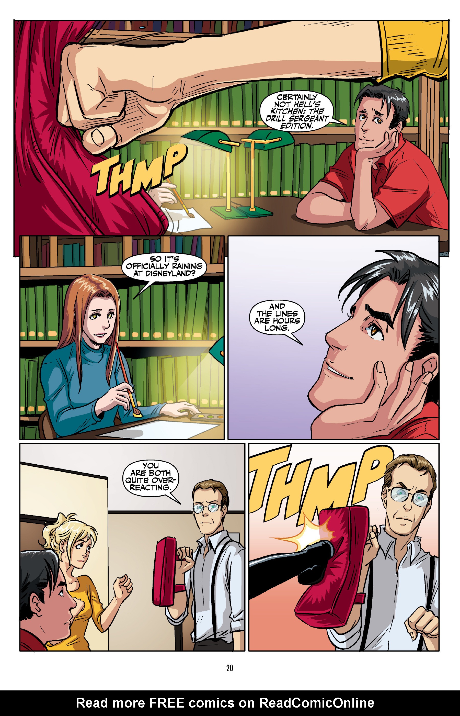 Read online Buffy: The High School Years - Glutton For Punishment comic -  Issue # Full - 21