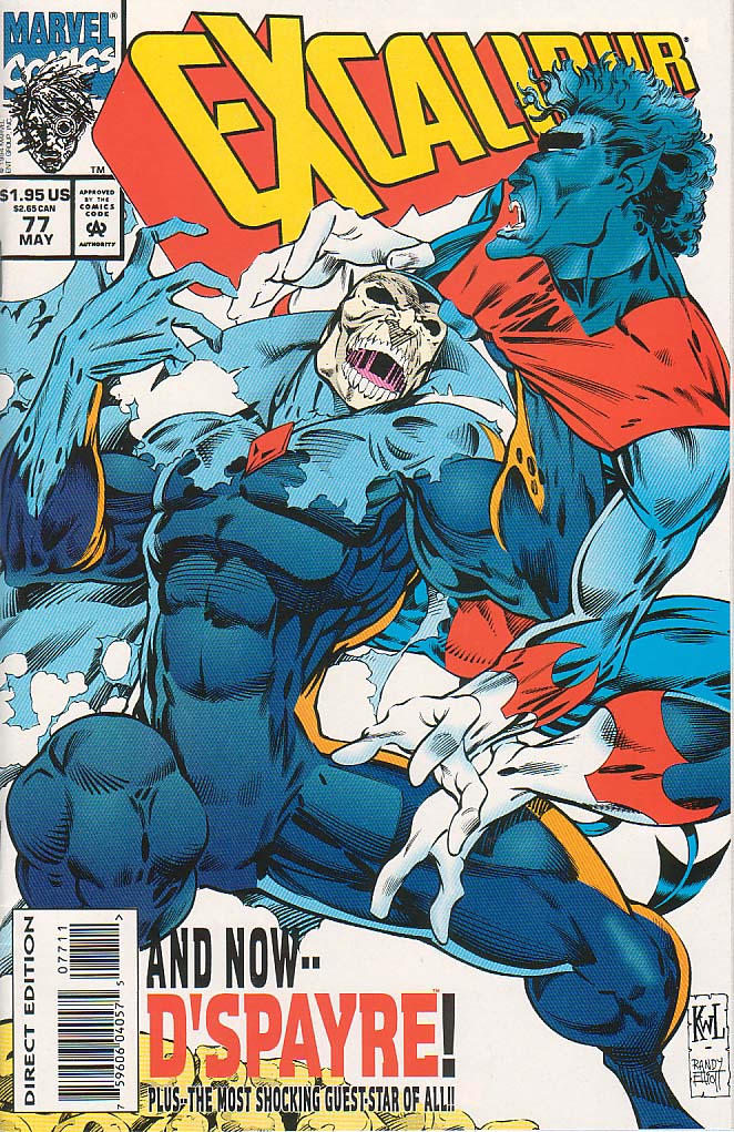 Read online Excalibur (1988) comic -  Issue #77 - 1