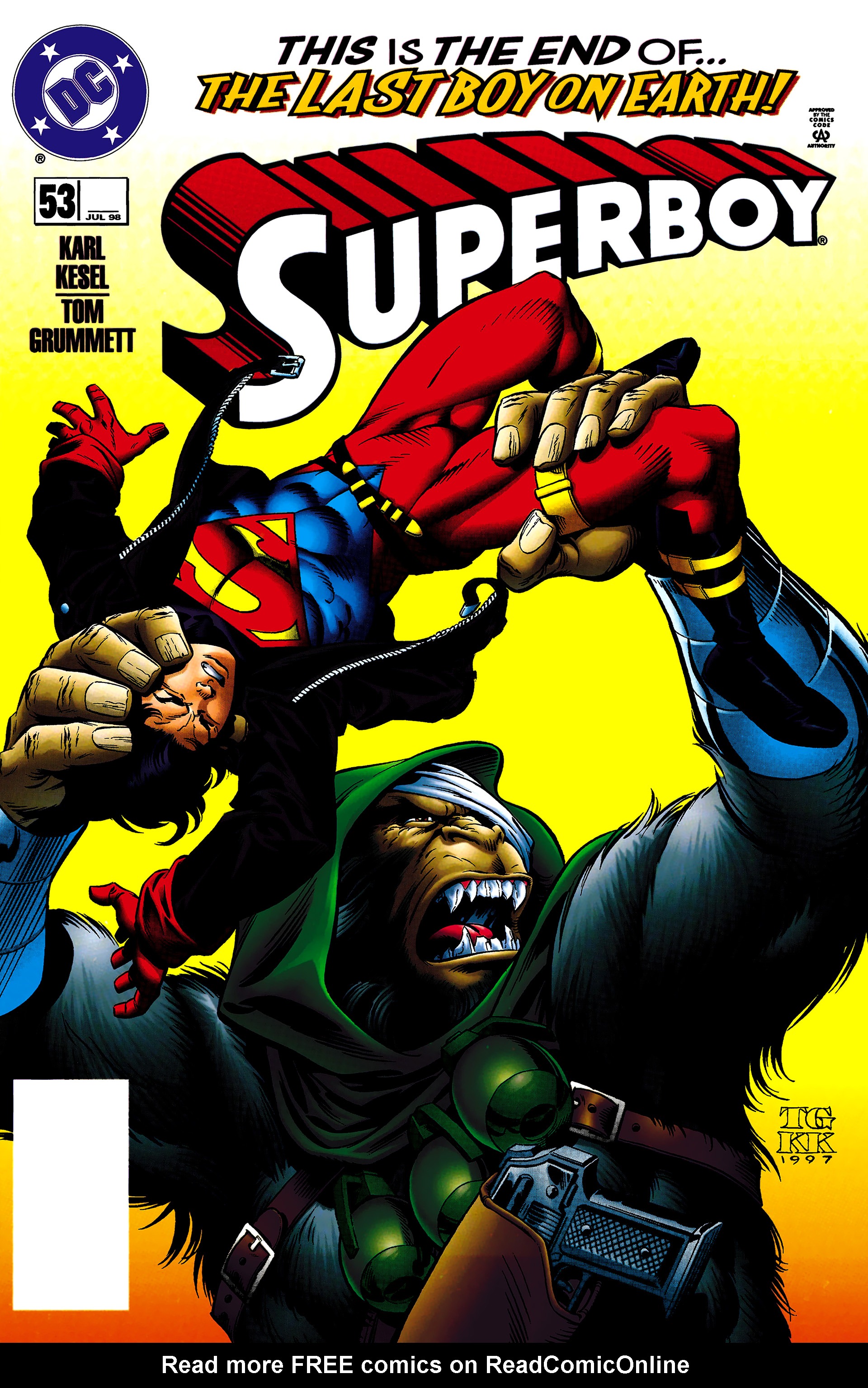 Read online Superboy (1994) comic -  Issue #53 - 1