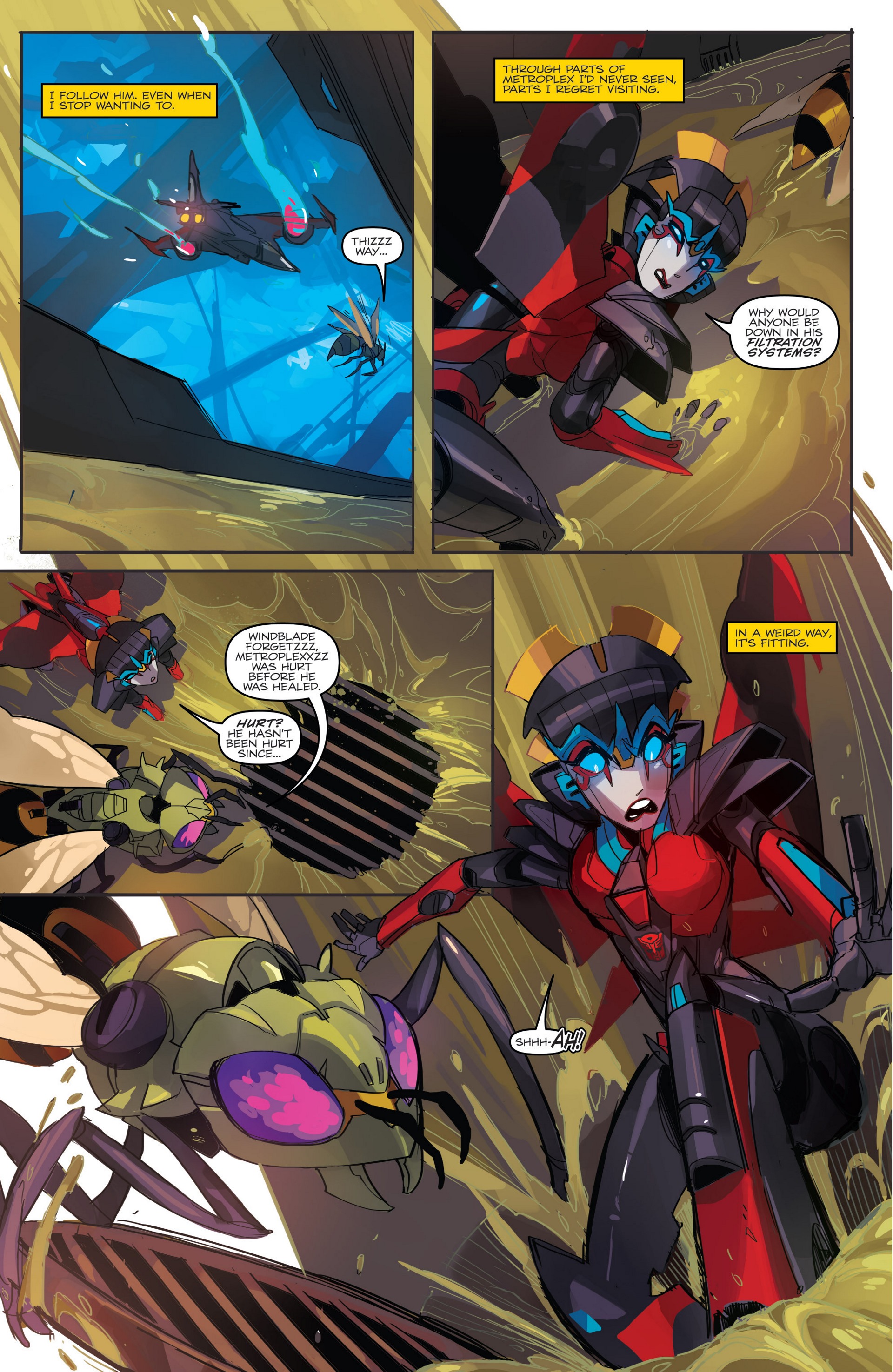 Read online The Transformers: Windblade (2014) comic -  Issue #2 - 20