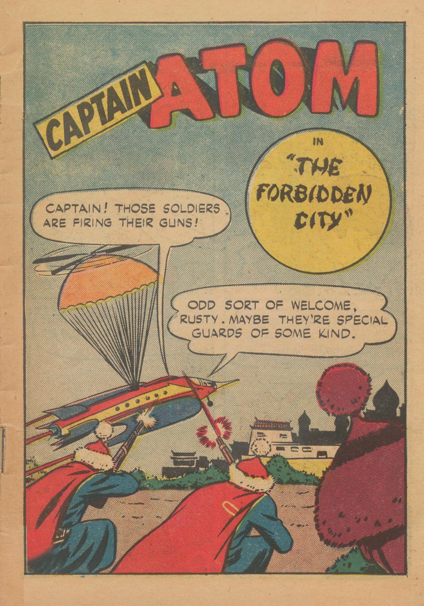 Read online Captain Atom (1950) comic -  Issue #4 - 3