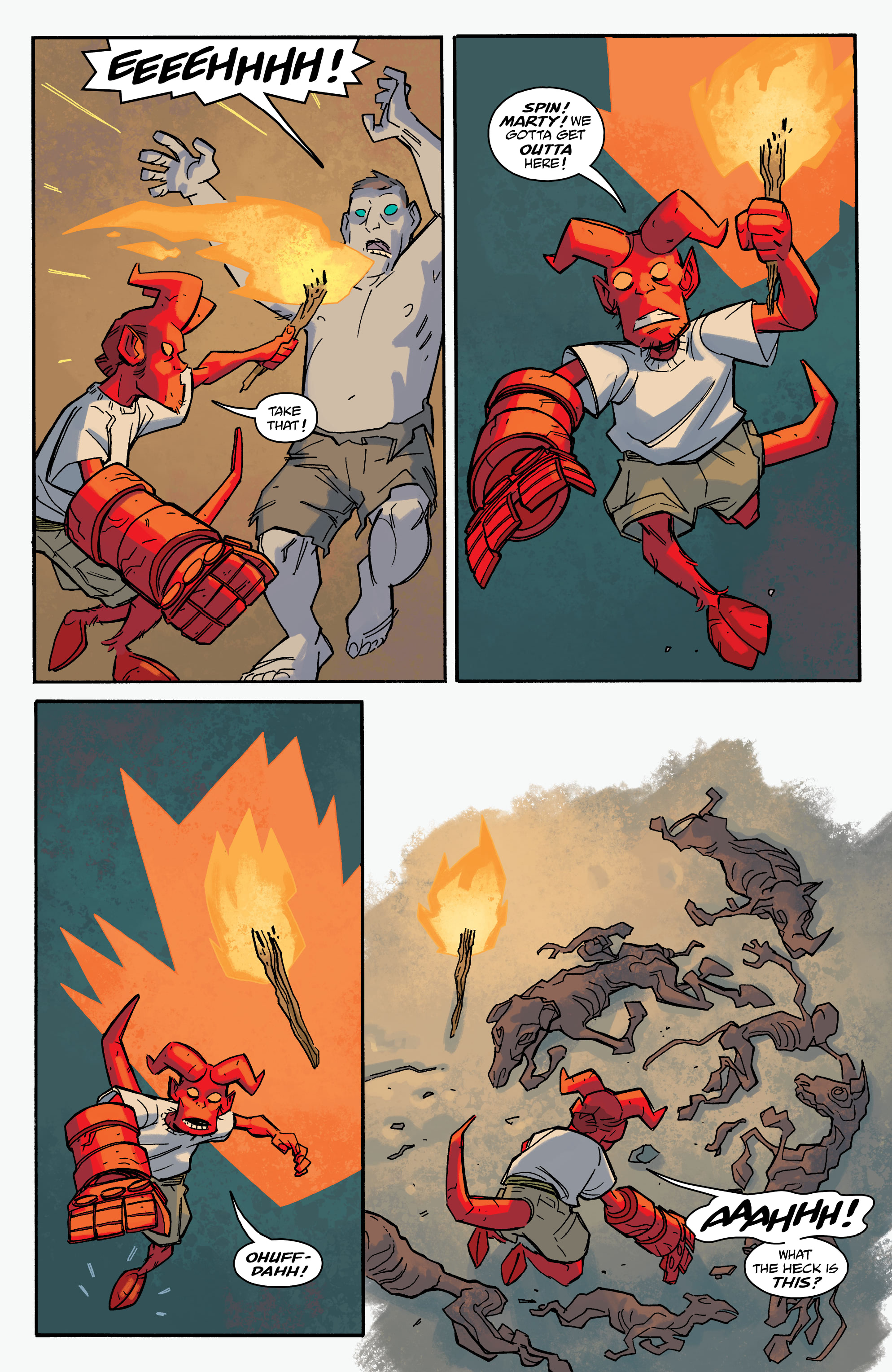 Read online Young Hellboy comic -  Issue #3 - 10