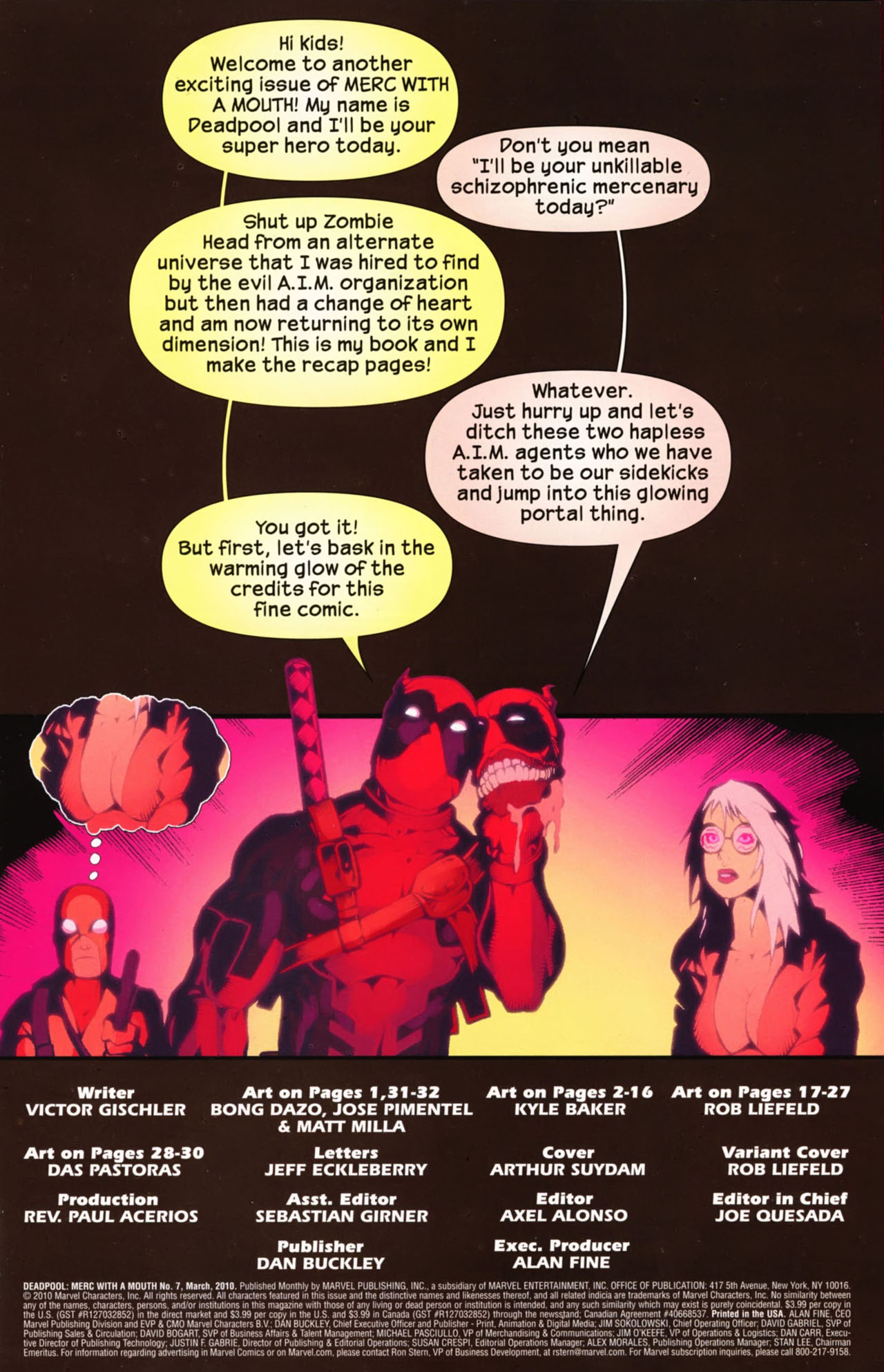 Read online Deadpool: Merc With a Mouth comic -  Issue #7 - 4