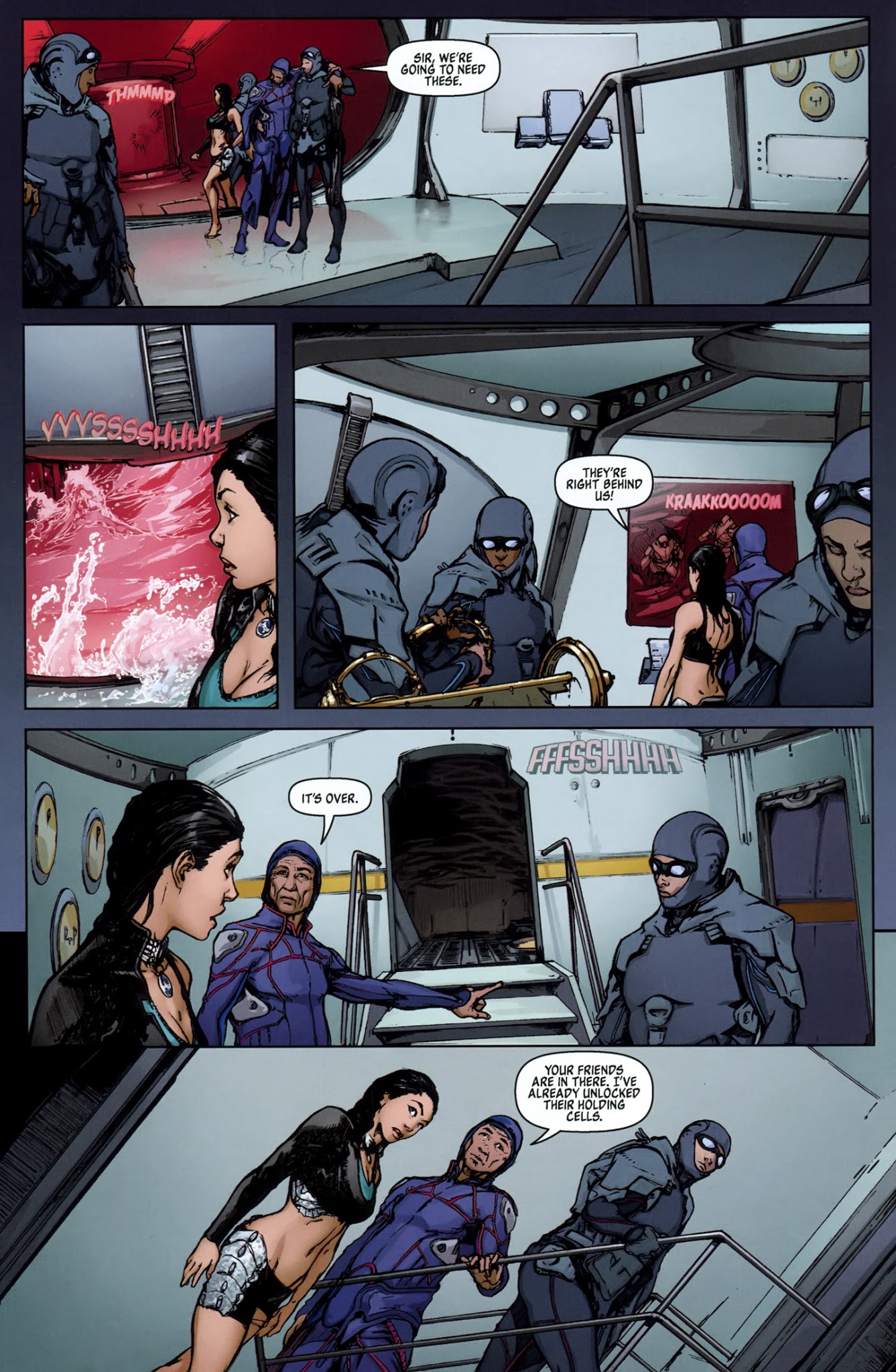 Read online Michael Turner's Fathom comic -  Issue #7 - 19