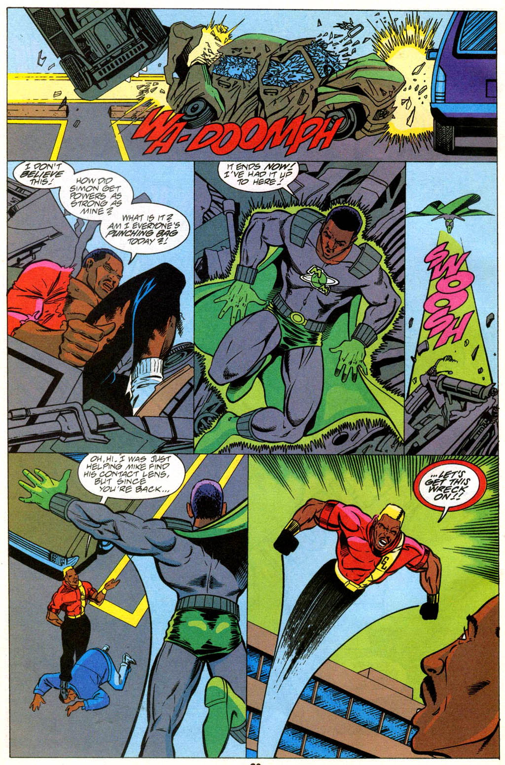 Read online Meteor Man comic -  Issue #2 - 16