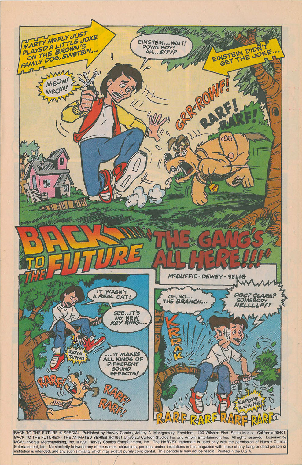 Read online Back to the Future (1991) comic -  Issue # _Special - 3