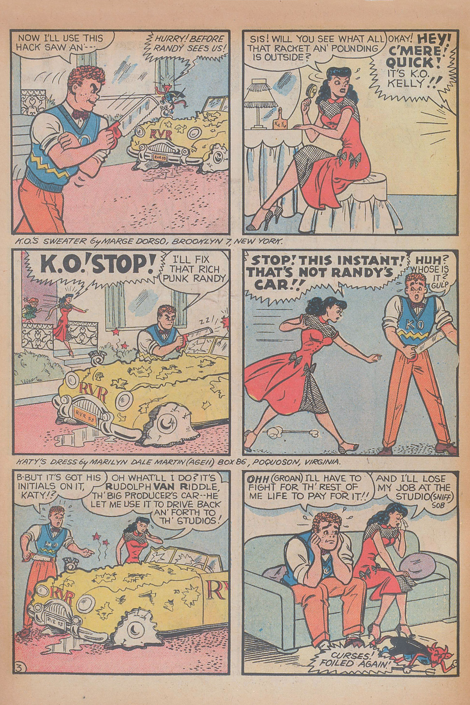 Read online Katy Keene (1949) comic -  Issue #8 - 26