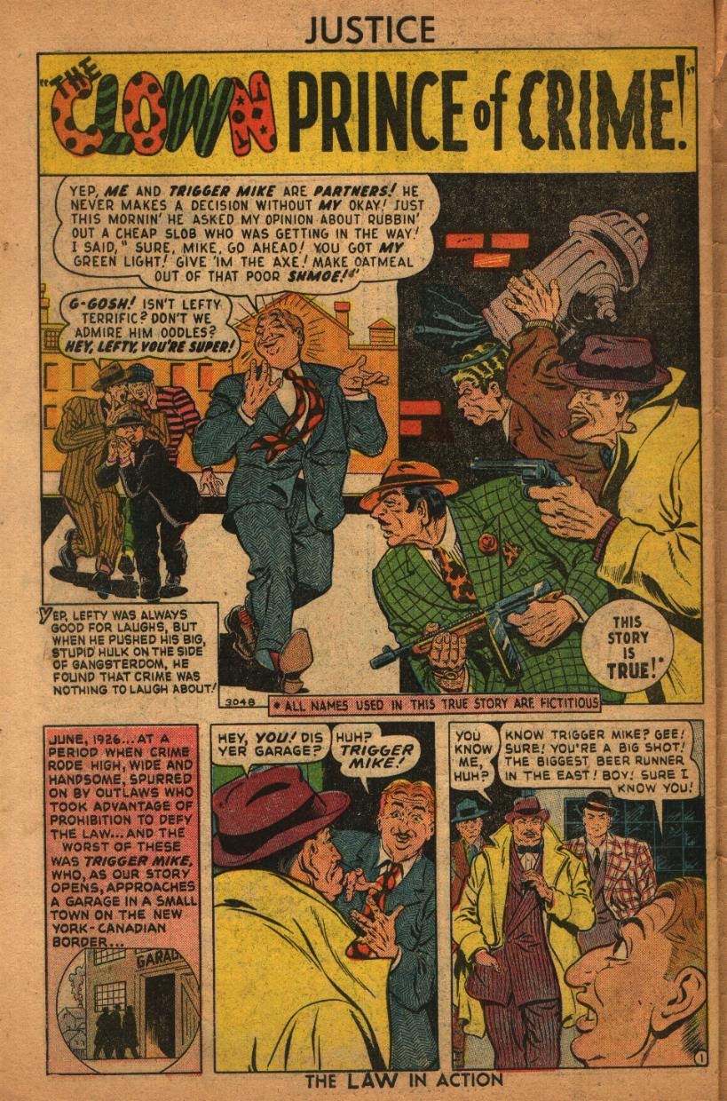Read online Justice Comics (1948) comic -  Issue #6 - 42