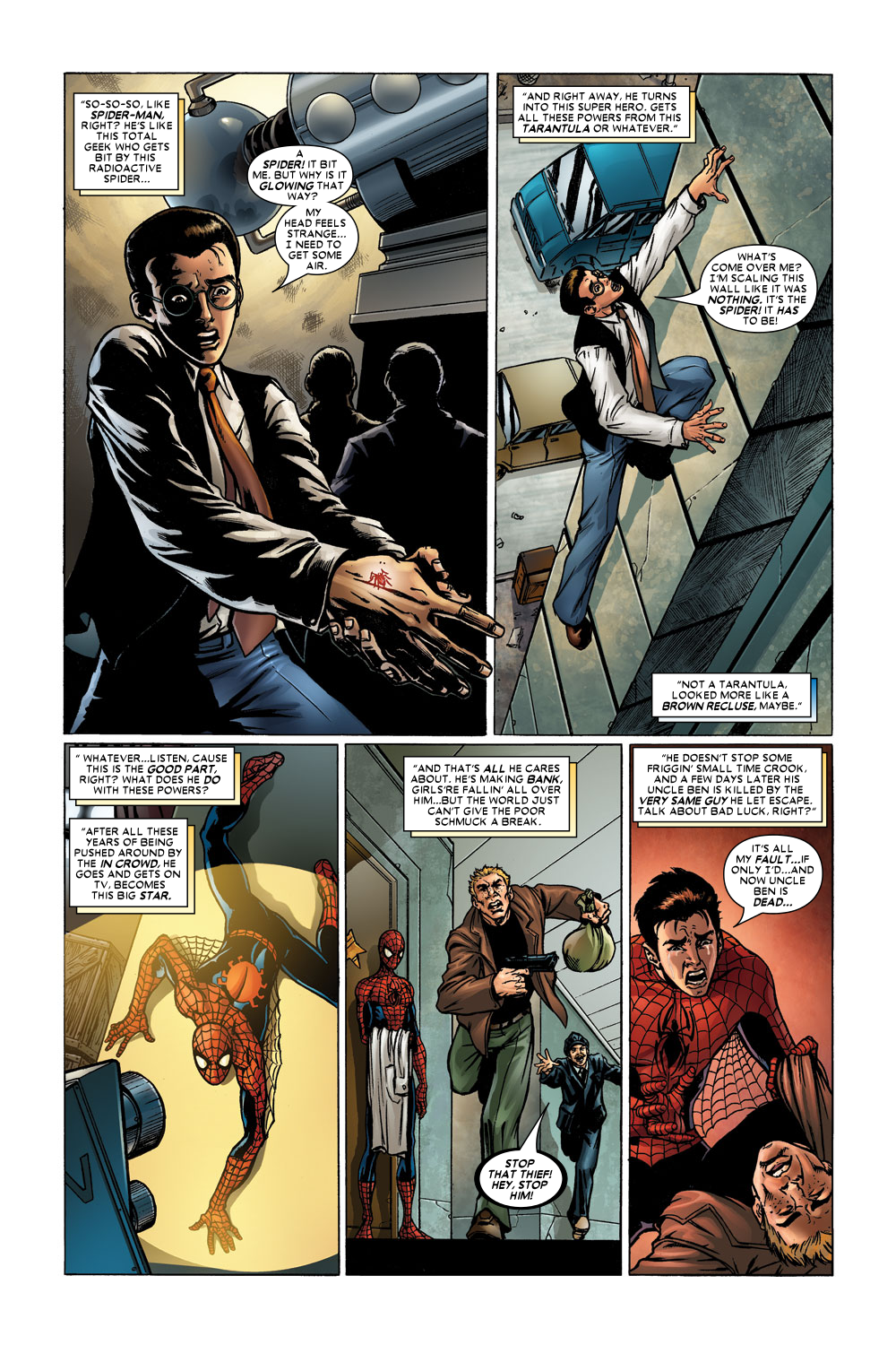 Read online What If Aunt May Had Died Instead of Uncle Ben? comic -  Issue # Full - 2