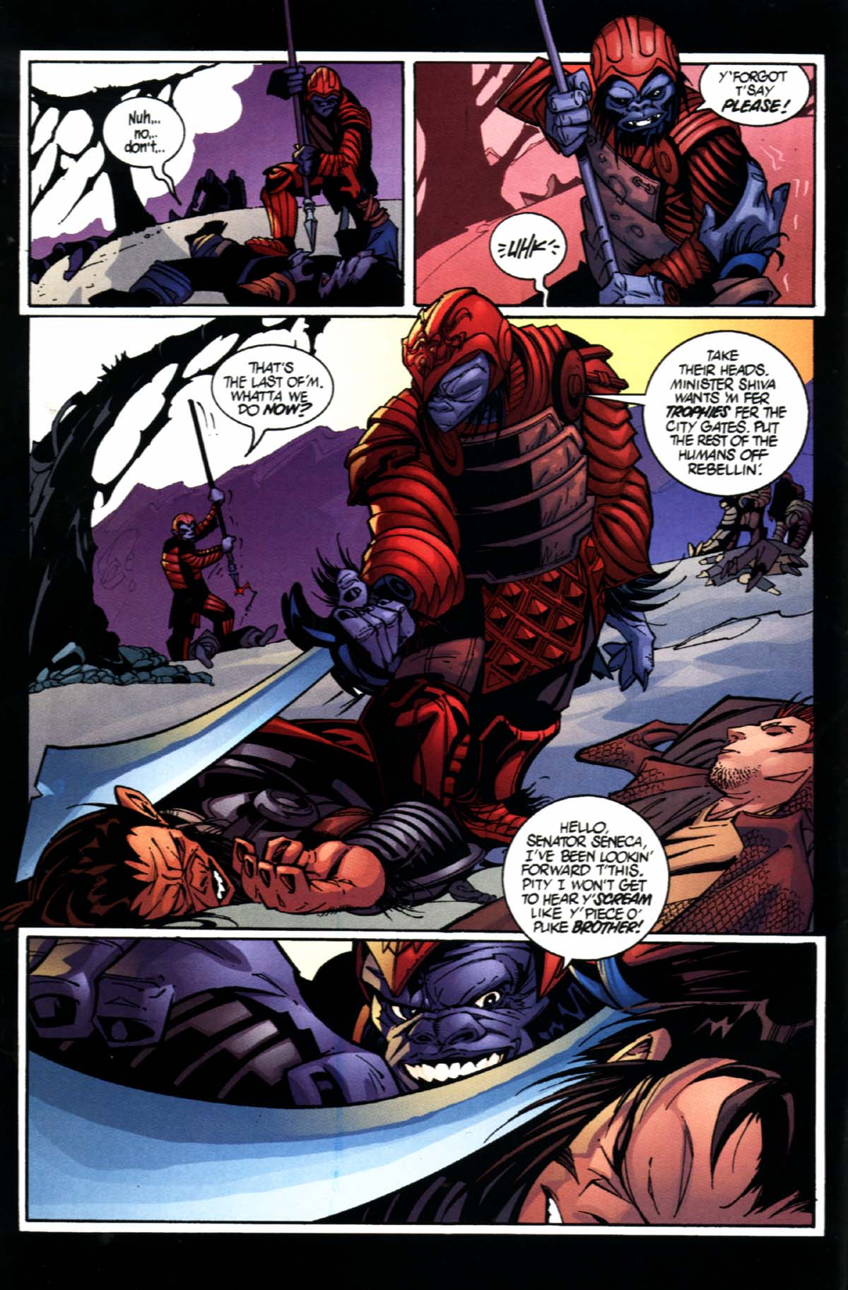 Read online Planet of the Apes: The Human War comic -  Issue #3 - 10
