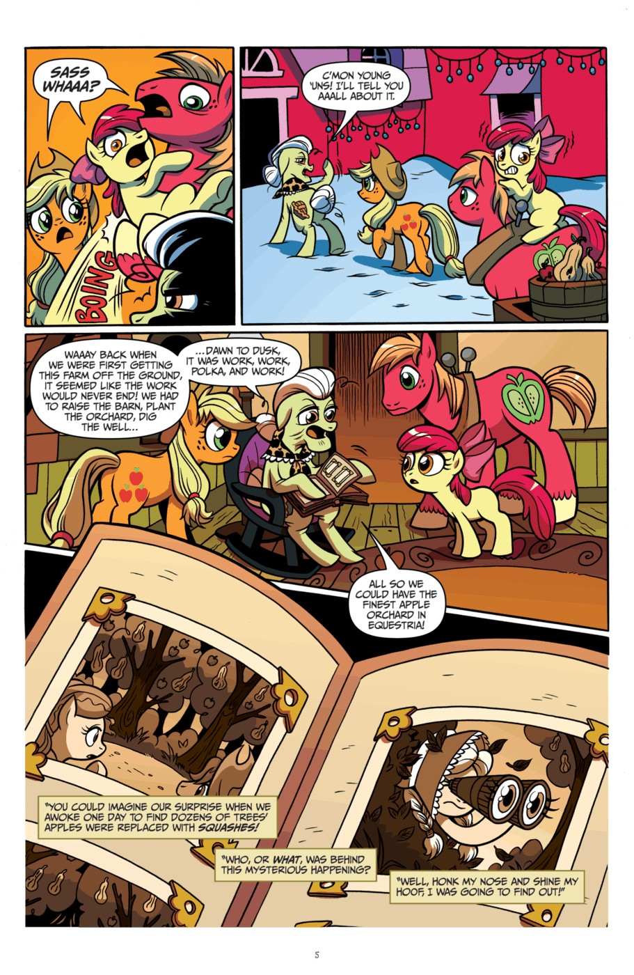 Read online My Little Pony Micro-Series comic -  Issue #6 - 8