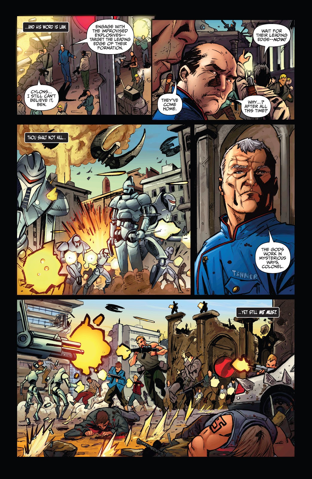 Battlestar Galactica: Cylon War issue 1 - Page 6
