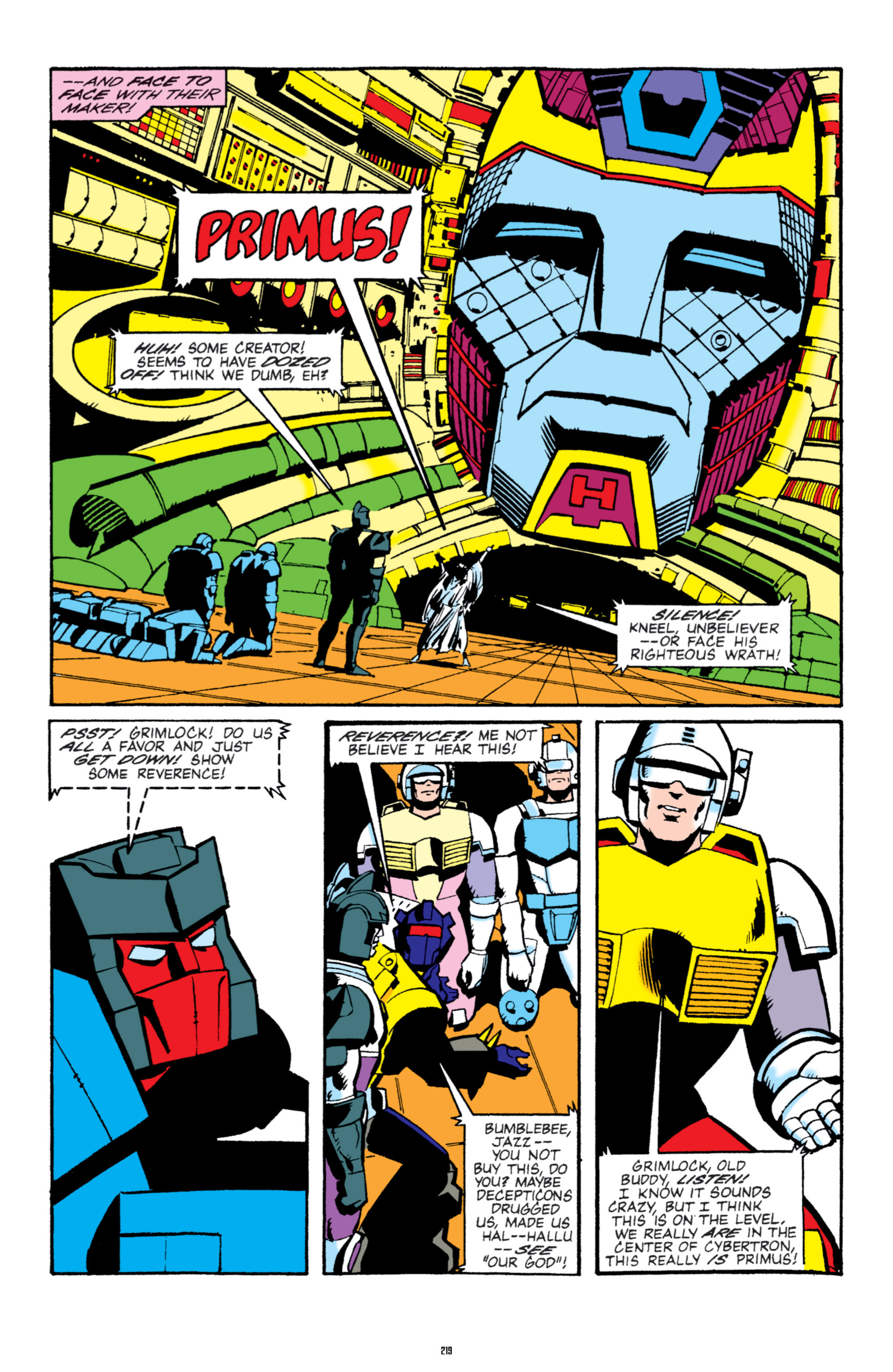 Read online The Transformers Classics comic -  Issue # TPB 5 - 220