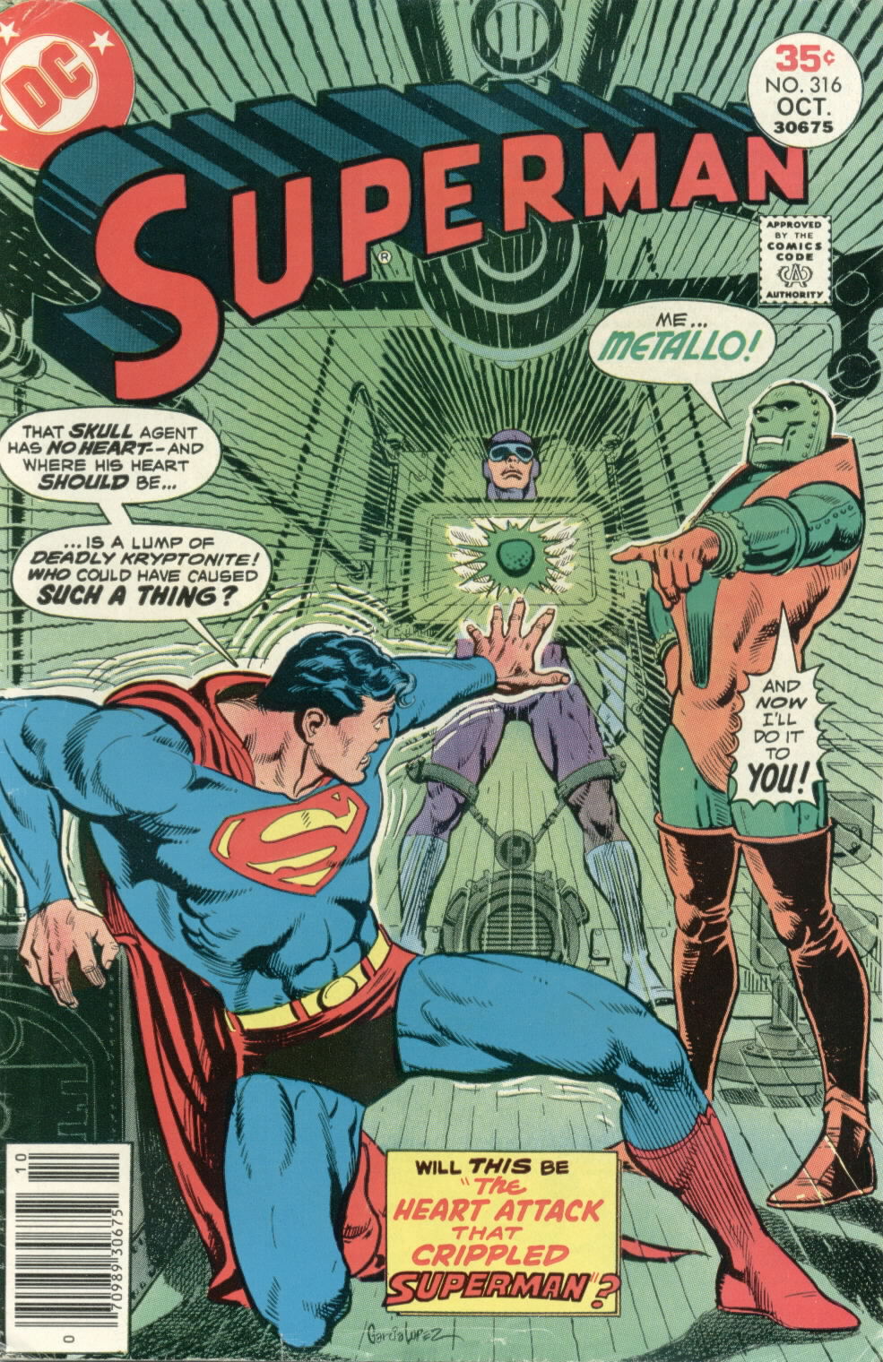 Read online Superman (1939) comic -  Issue #316 - 1