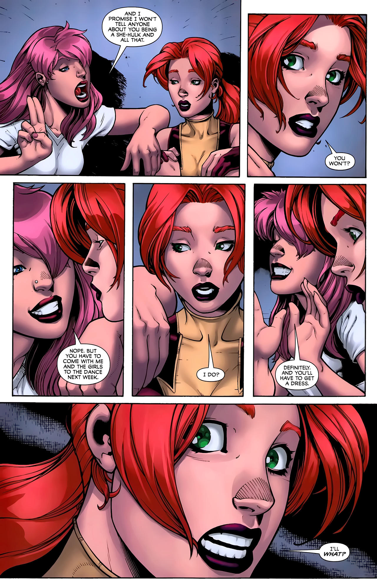 Read online She-Hulks comic -  Issue #3 - 14