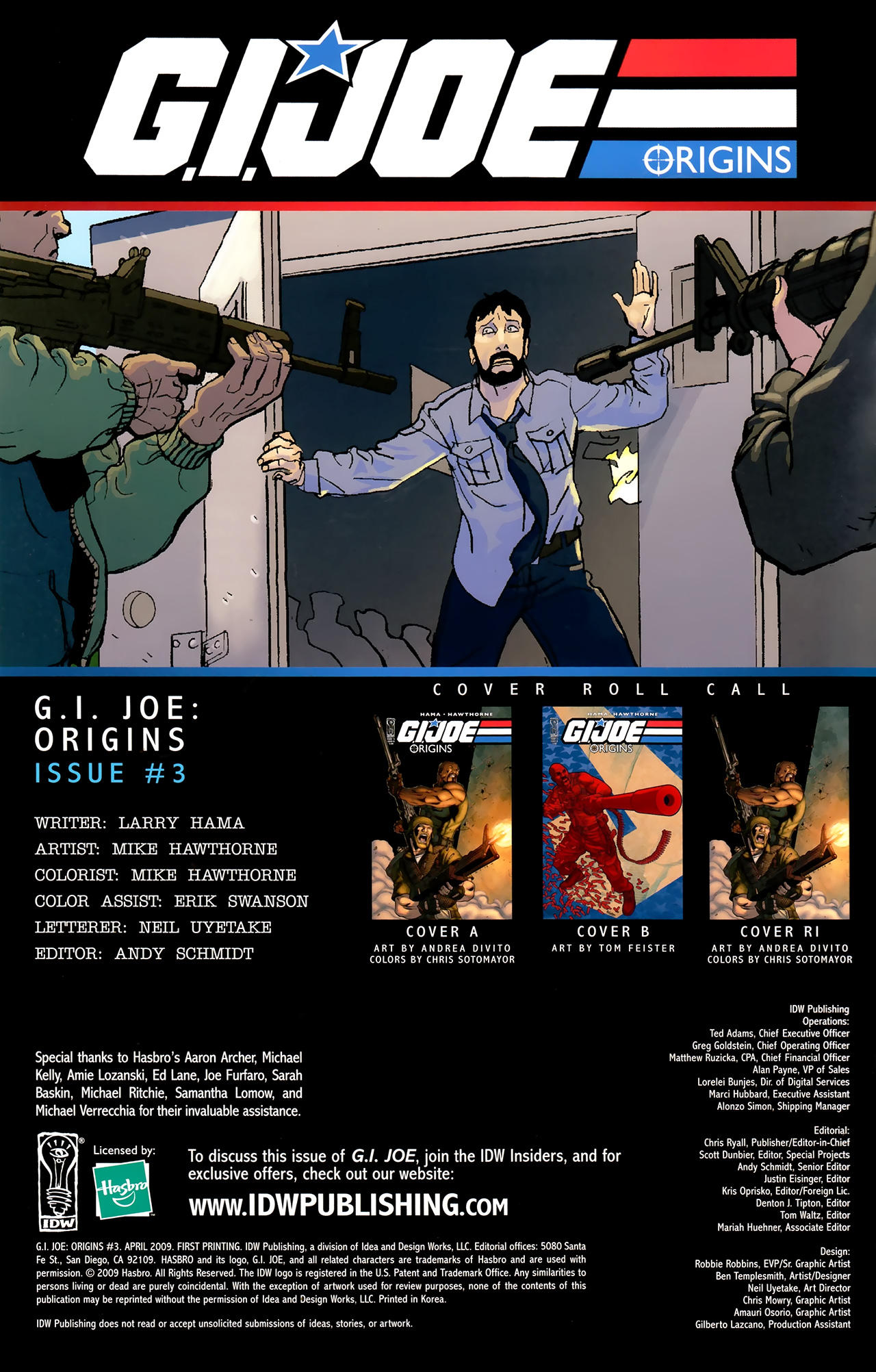 Read online G.I. Joe: Origins comic -  Issue #3 - 3