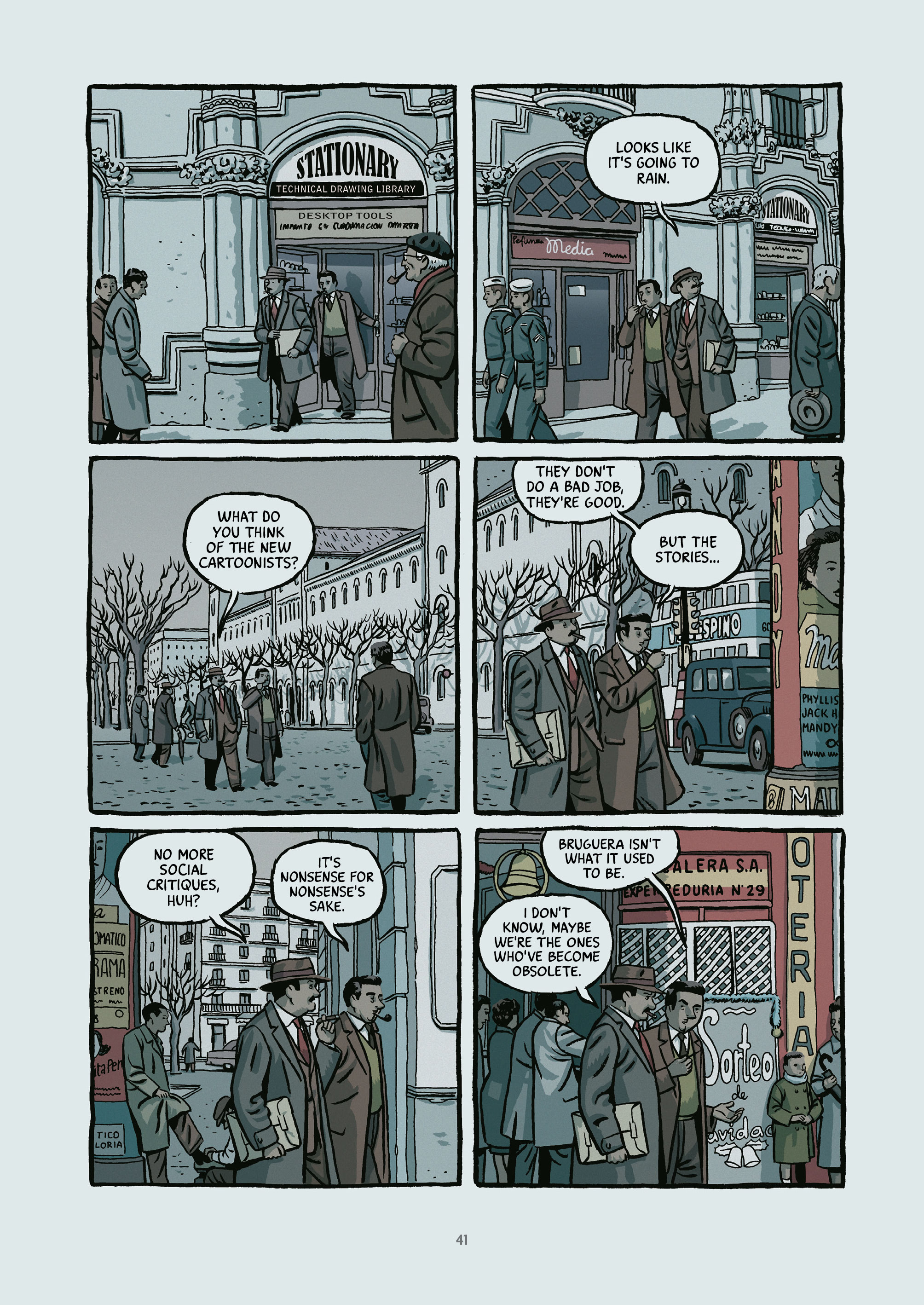 Read online The Winter of the Cartoonist comic -  Issue # TPB - 42