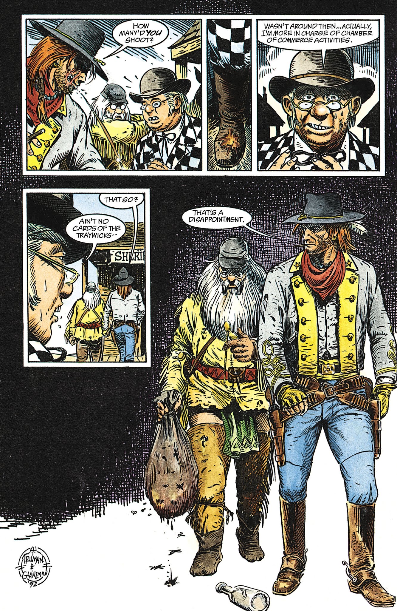 Read online Jonah Hex: Shadows West comic -  Issue # TPB (Part 1) - 22