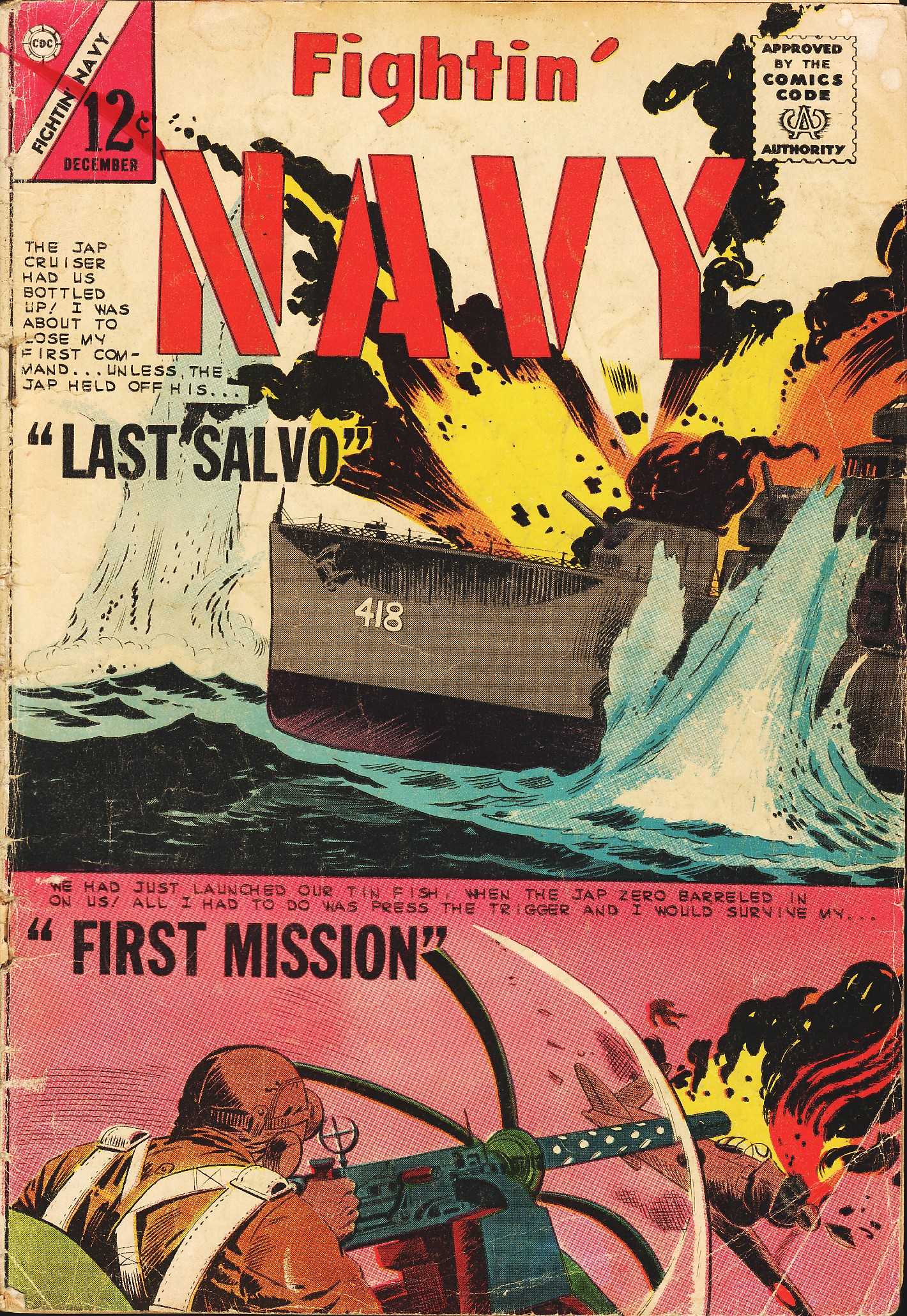 Read online Fightin' Navy comic -  Issue #113 - 1