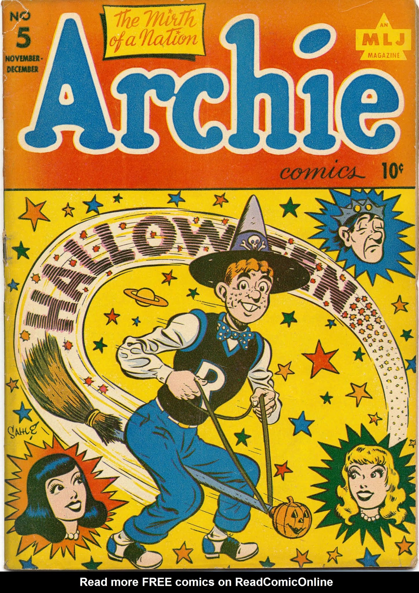 Read online Archie Comics comic -  Issue #005 - 1