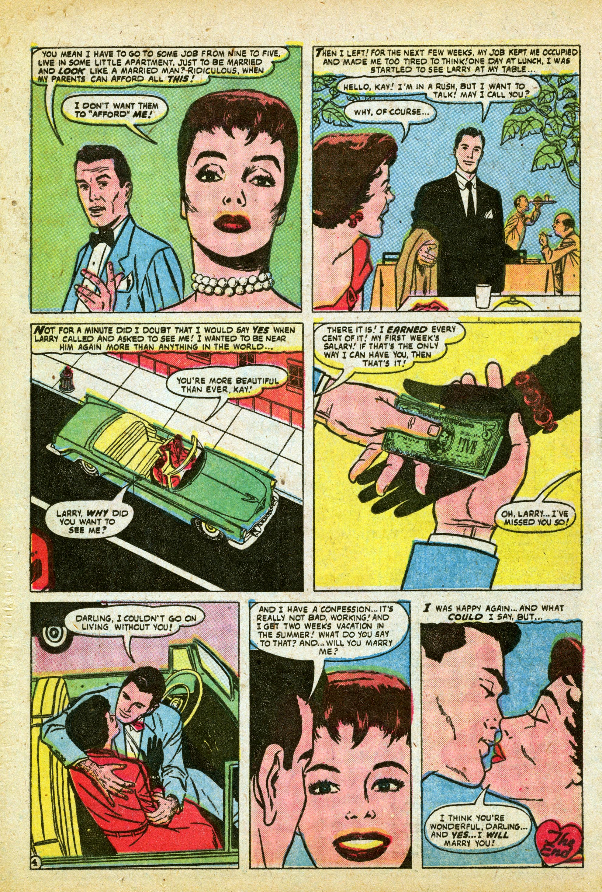 Read online Love Romances comic -  Issue #65 - 24