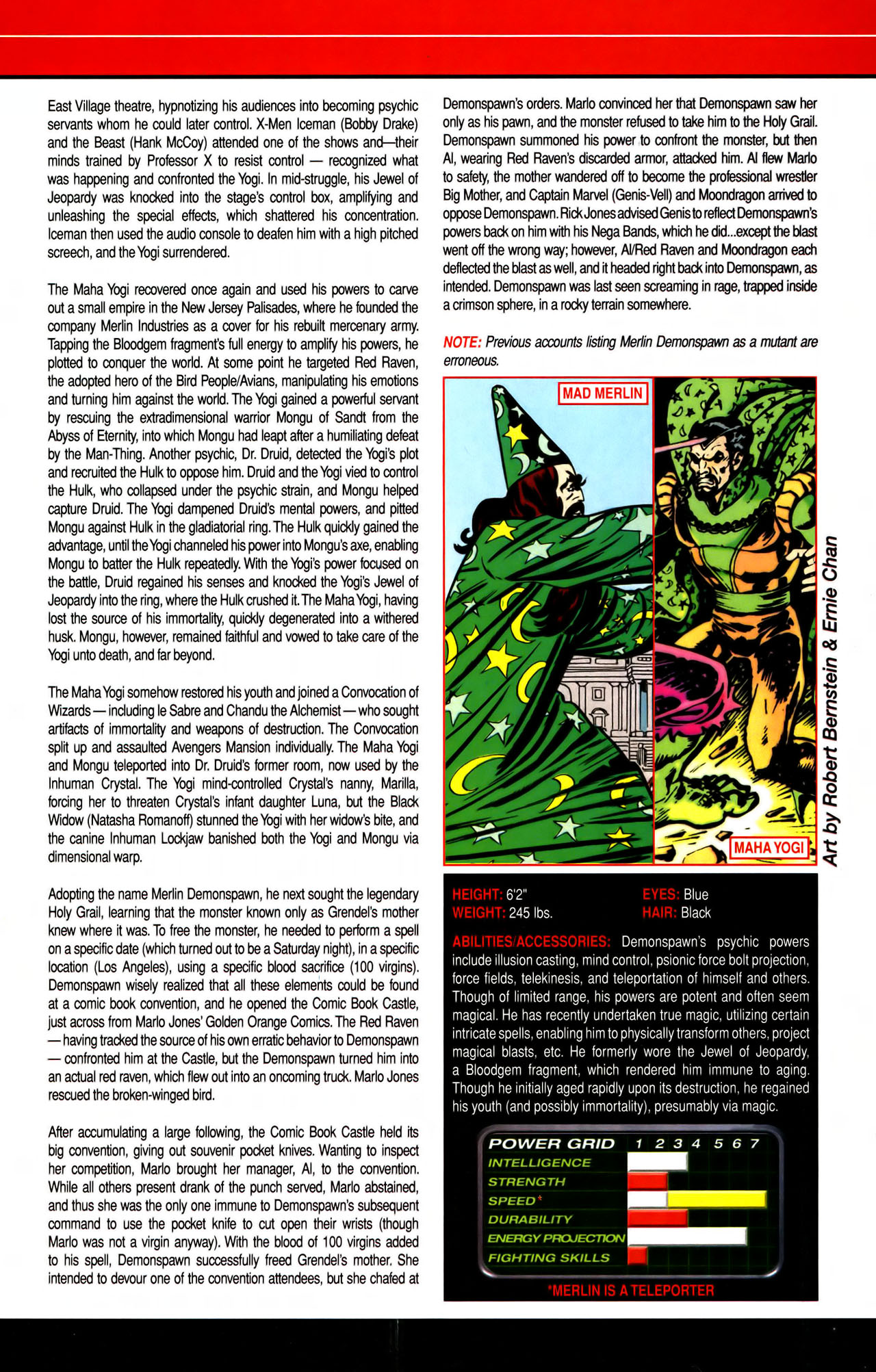 Read online All-New Official Handbook of the Marvel Universe A to Z comic -  Issue #7 - 27