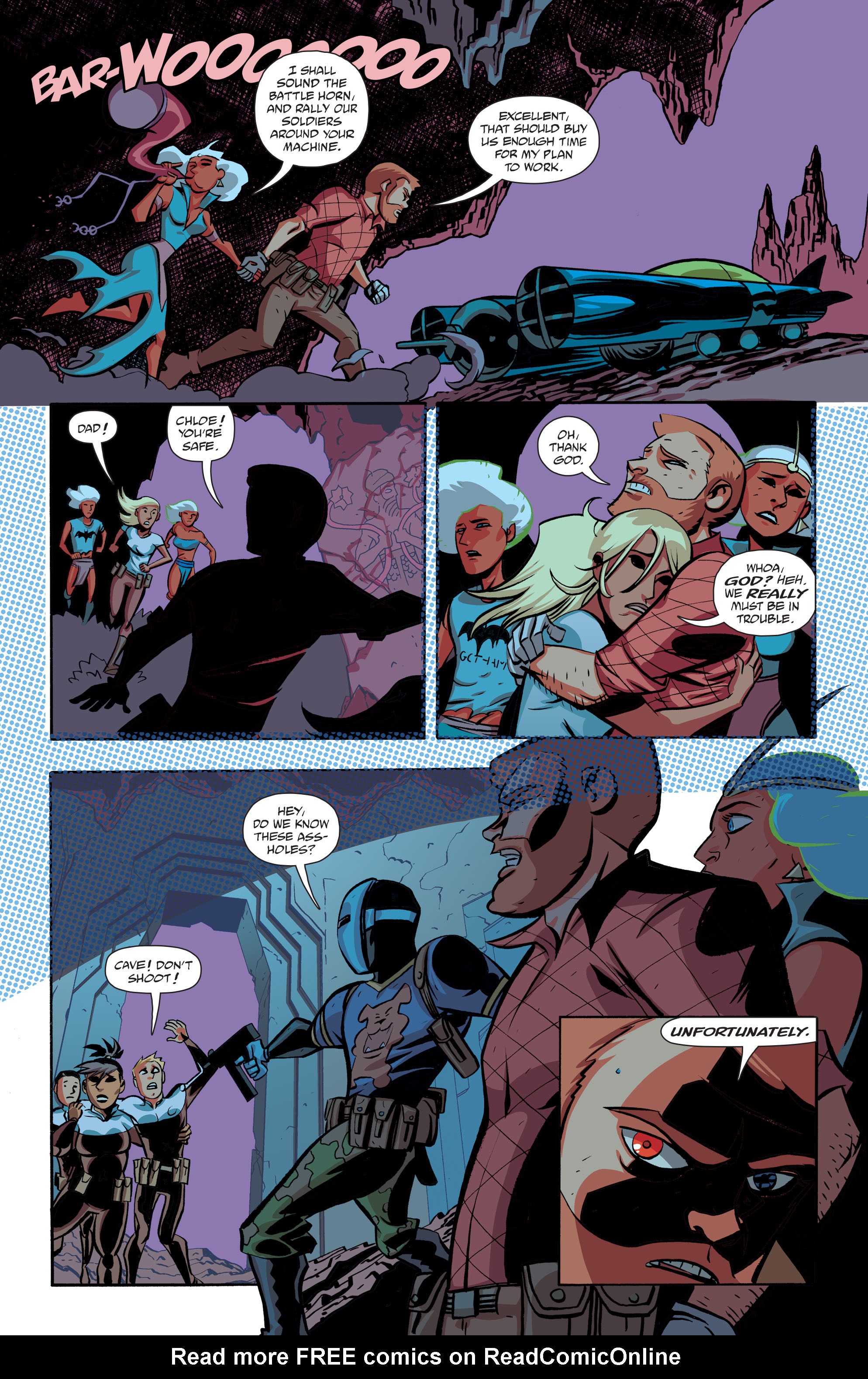 Read online Cave Carson Has a Cybernetic Eye comic -  Issue #5 - 20
