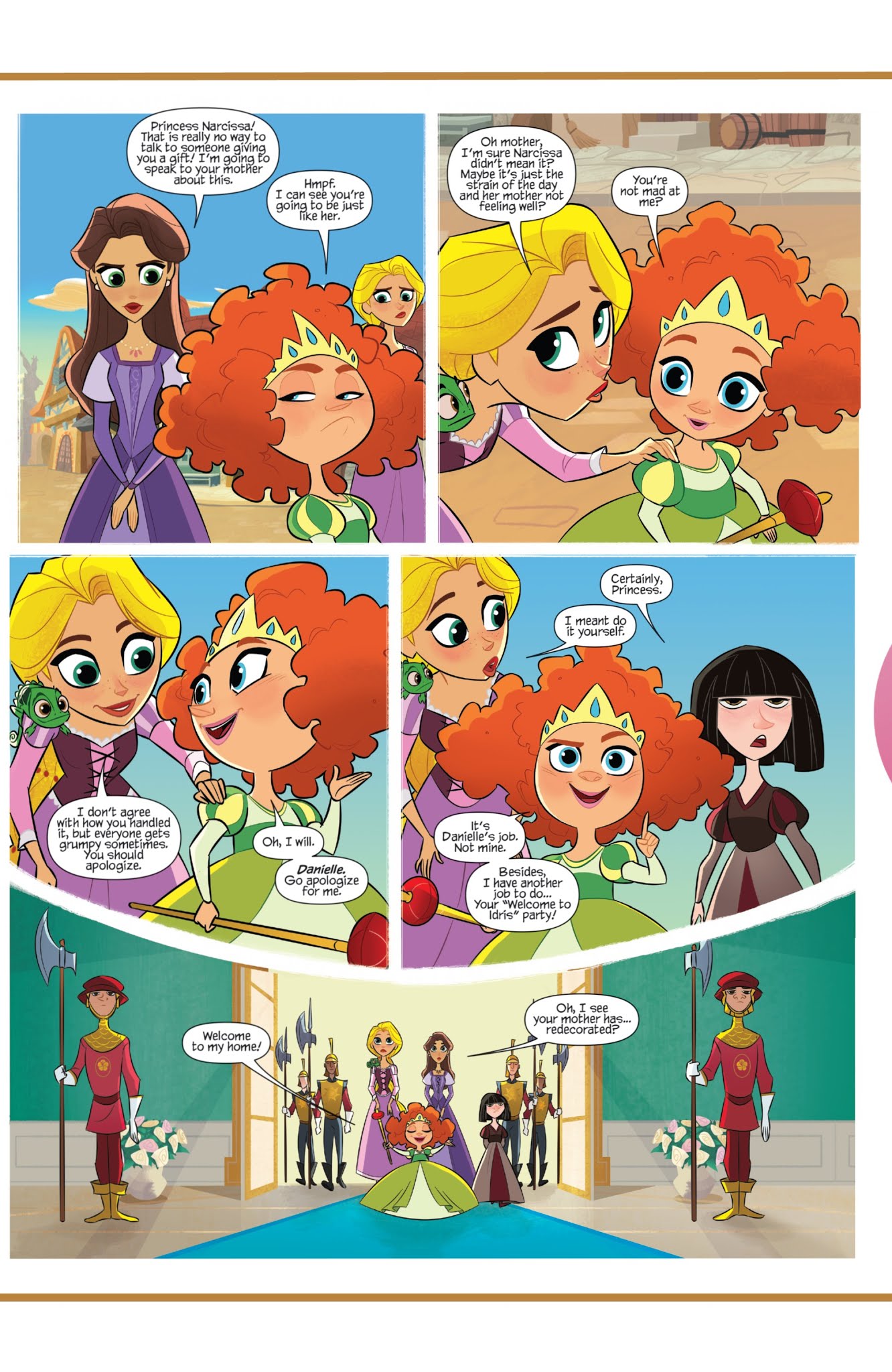 Read online Tangled: The Series: Hair-Raising Adventures comic -  Issue #2 - 6