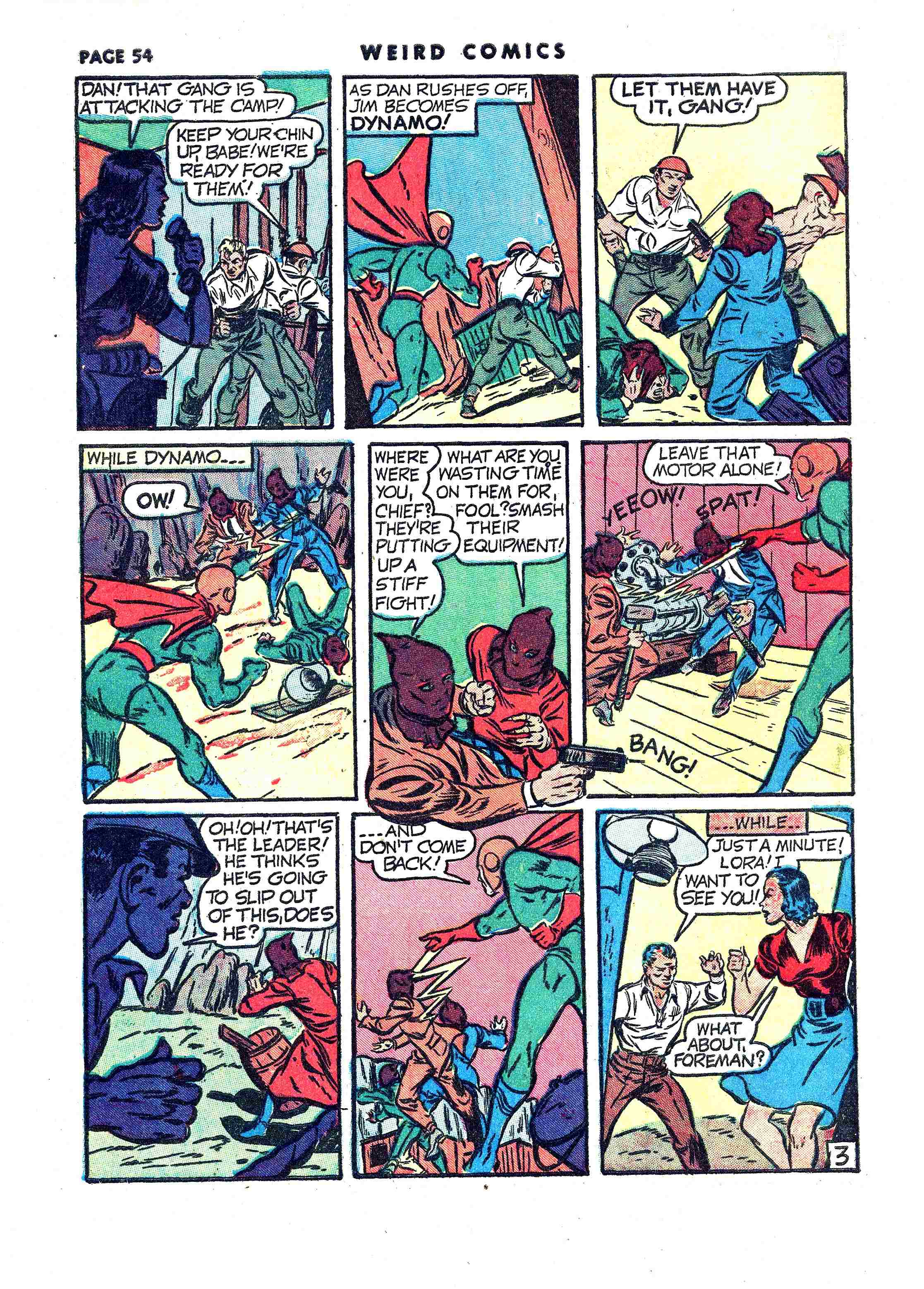 Read online Weird Comics comic -  Issue #18 - 56