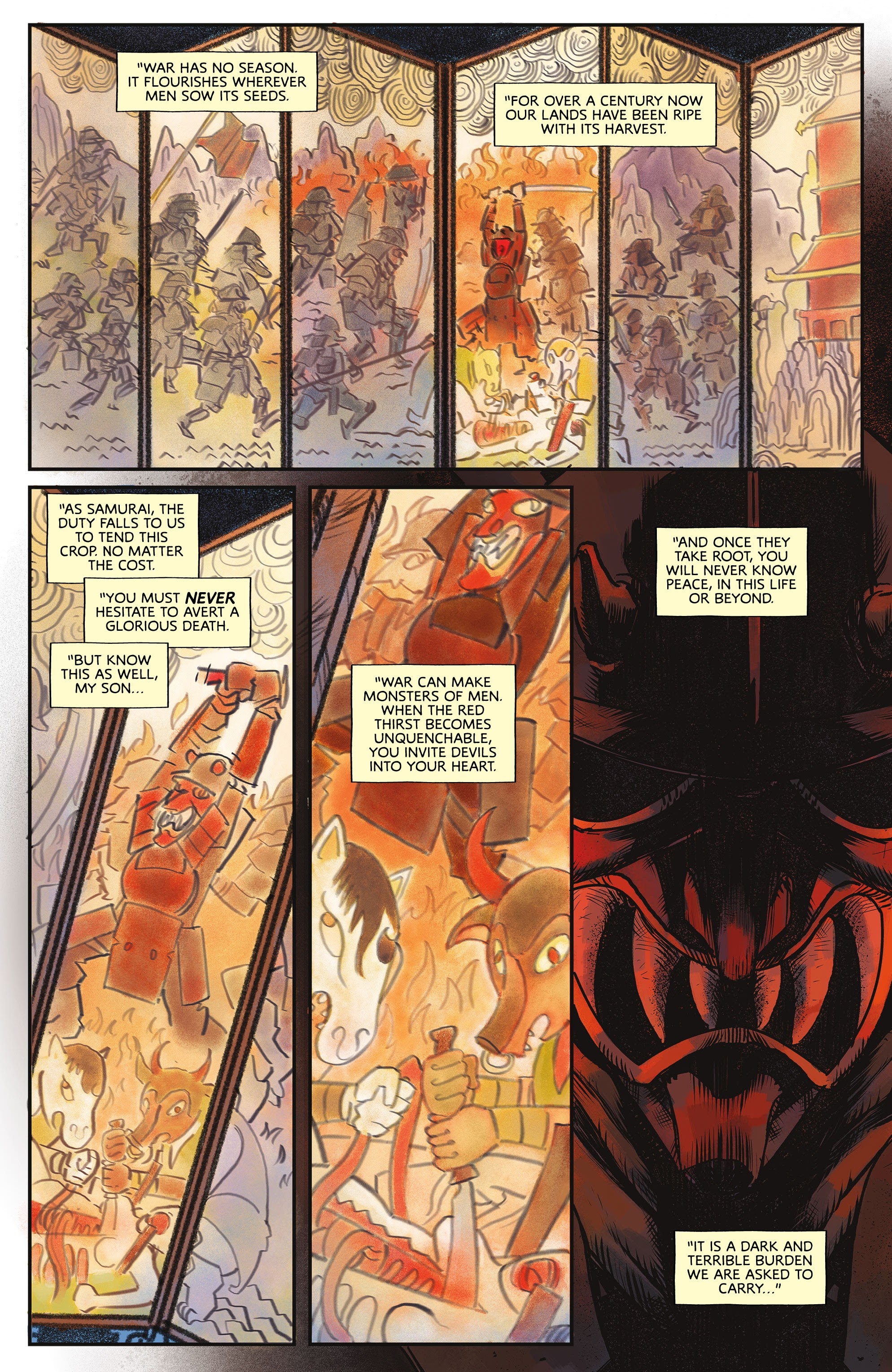 Read online The Devil's Red Bride comic -  Issue #1 - 4