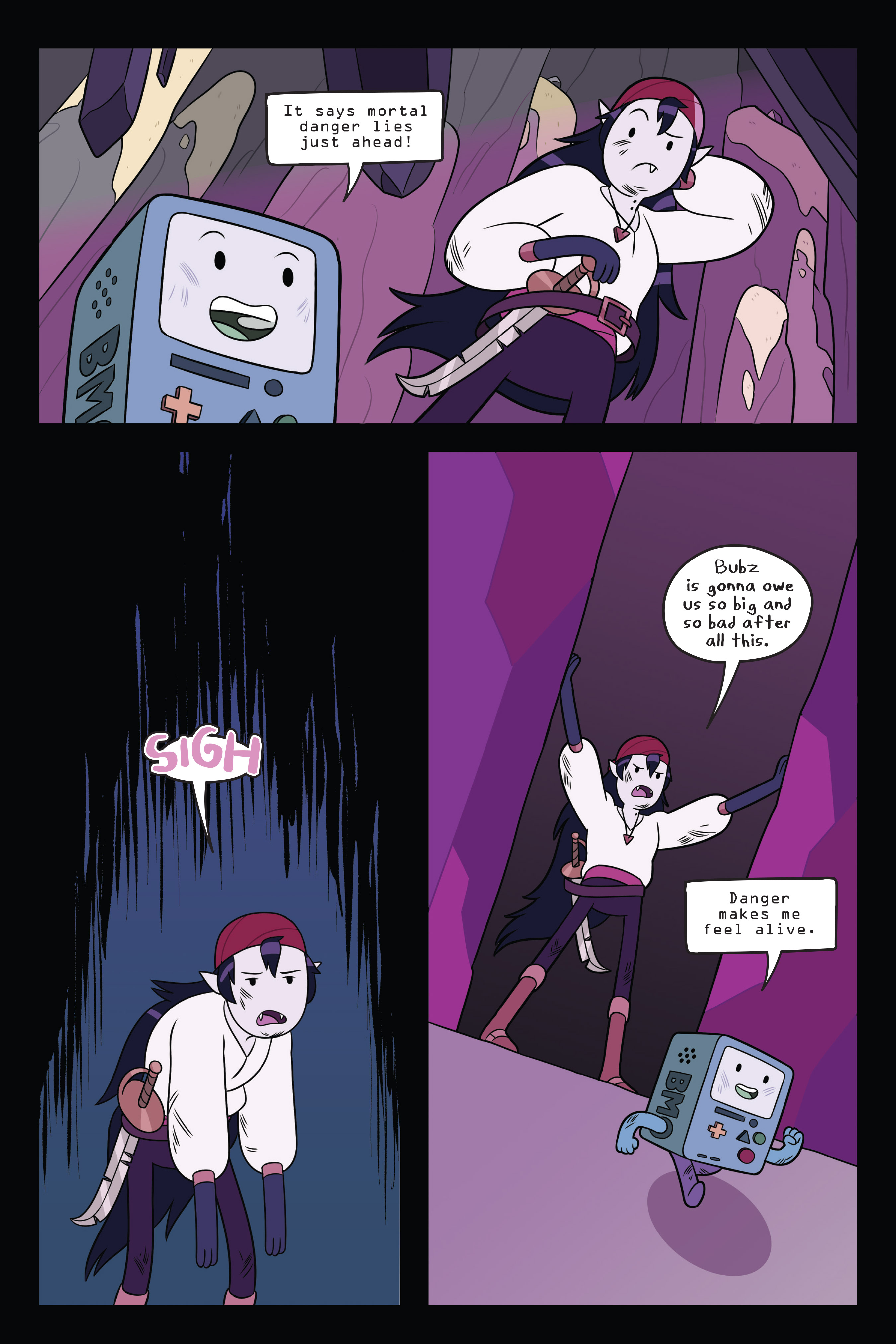 Read online Adventure Time: Marceline the Pirate Queen comic -  Issue # TPB - 124