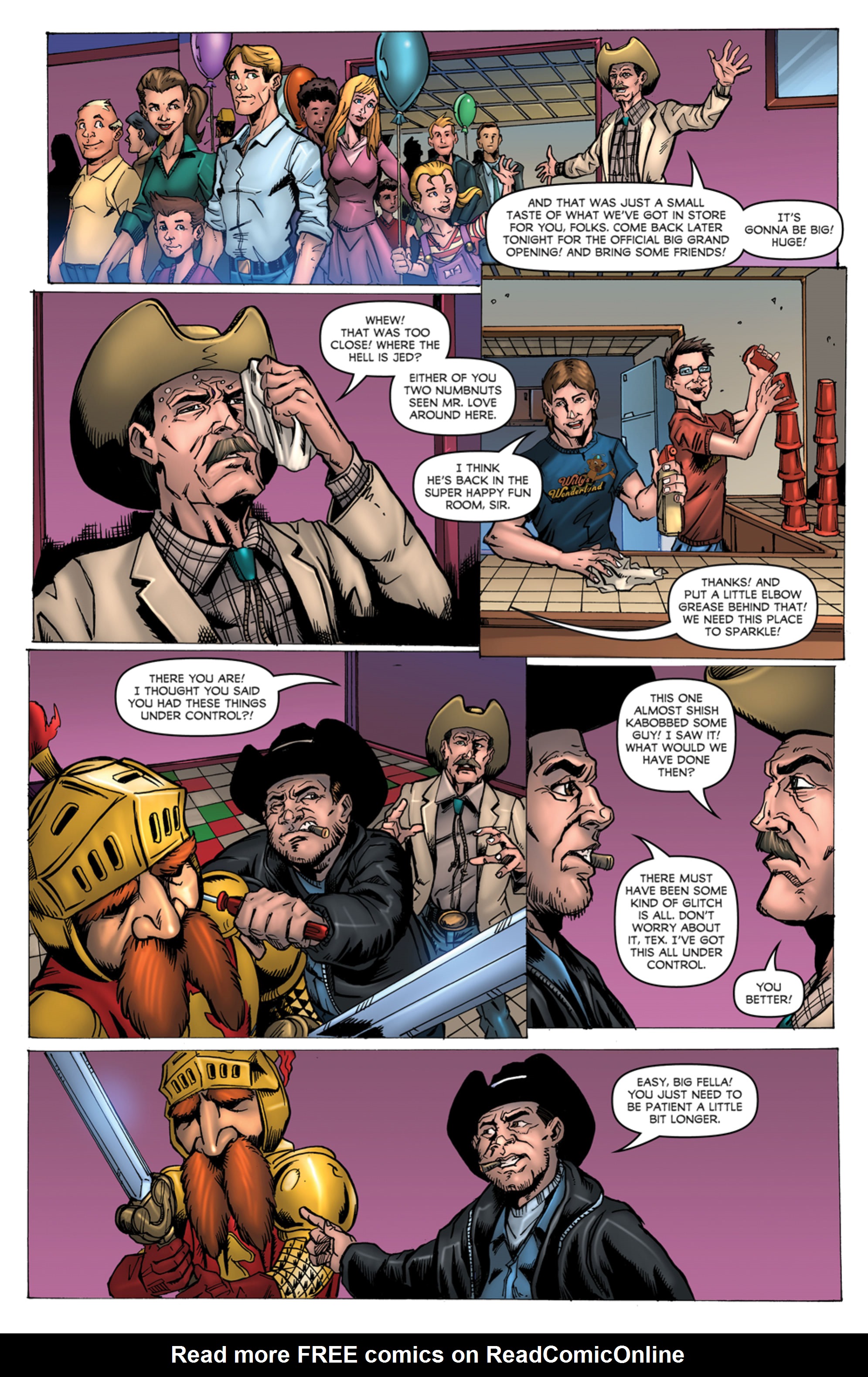 Read online Willy's Wonderland comic -  Issue #1 - 13