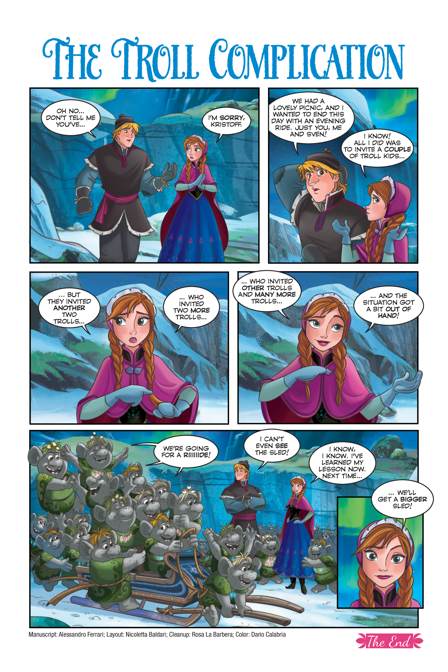 Read online Frozen Adventures: Snowy Stories comic -  Issue # TPB (Part 1) - 63