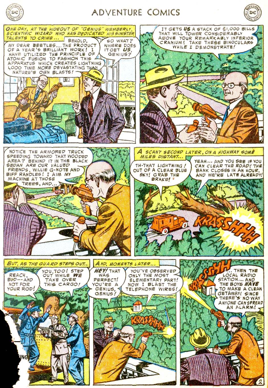 Read online Adventure Comics (1938) comic -  Issue #194 - 4