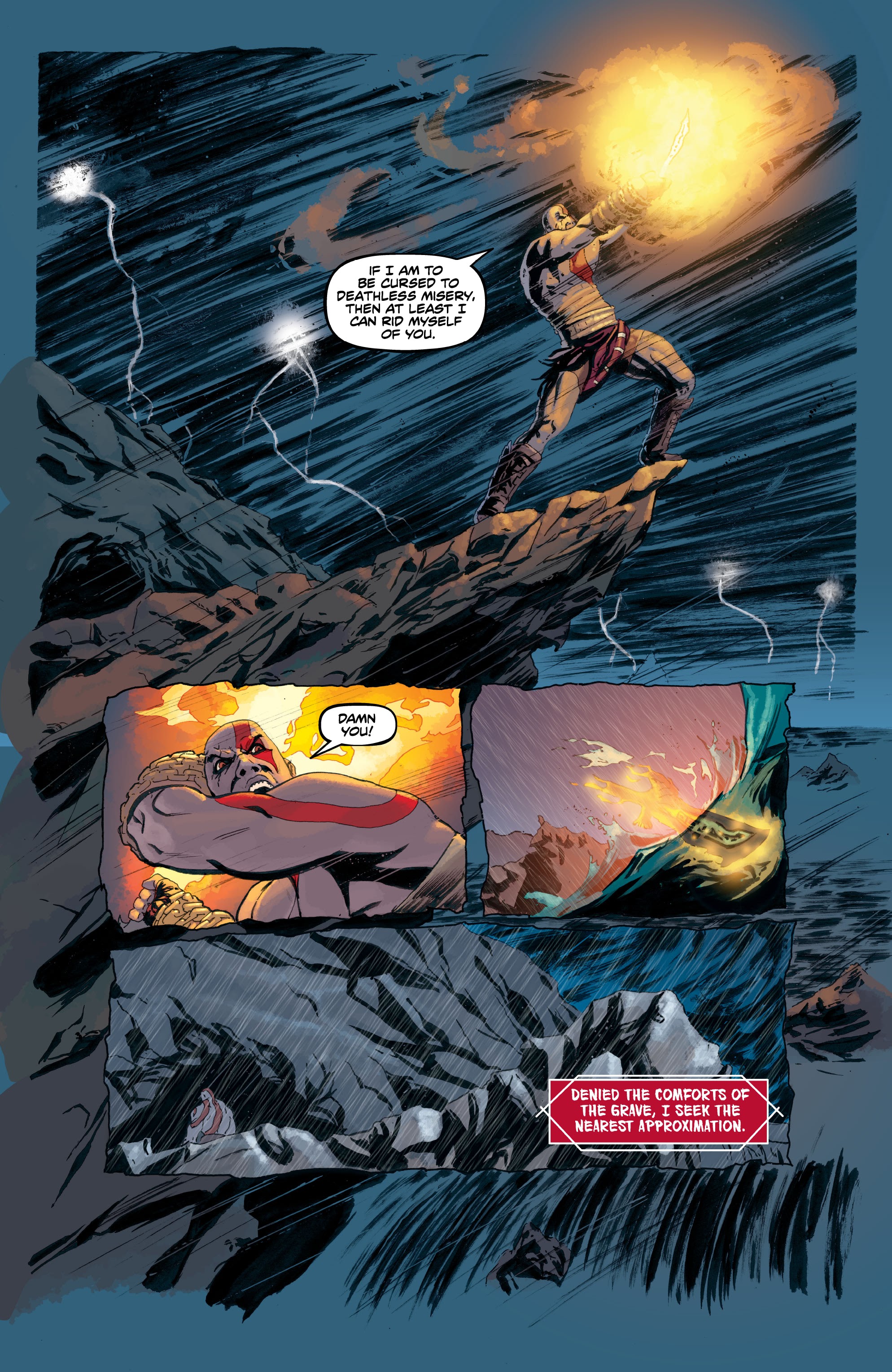 Read online God of War: Fallen God comic -  Issue #1 - 3