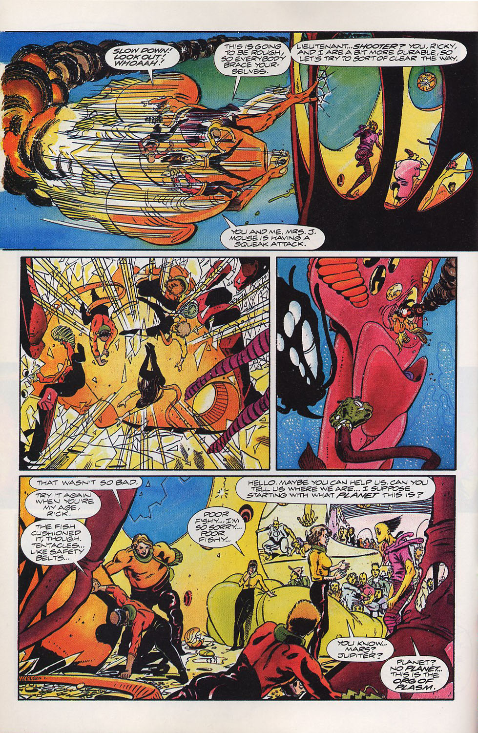 Read online Warriors of Plasm comic -  Issue #3 - 9