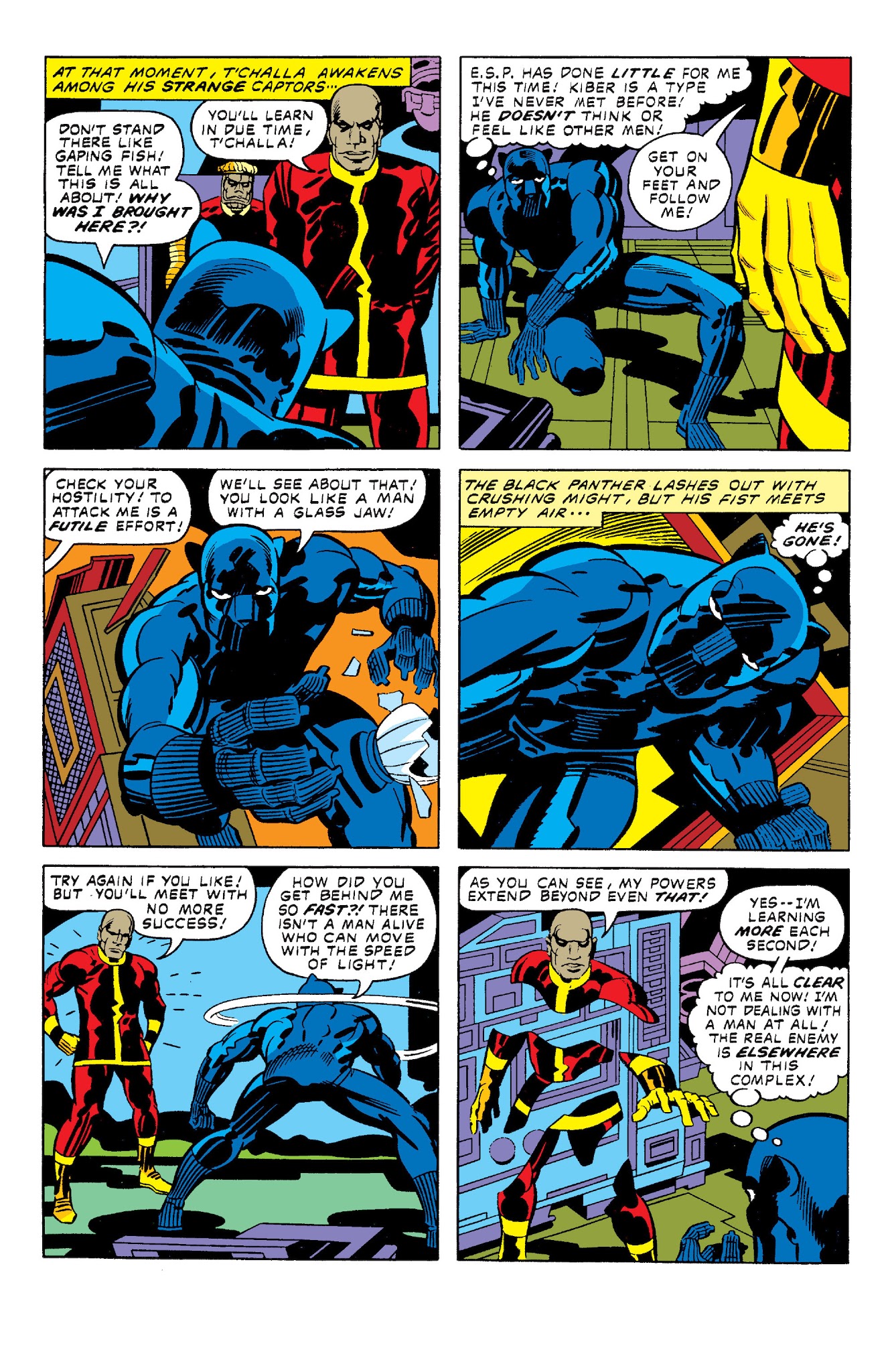 Read online Marvel Masterworks: The Black Panther comic -  Issue # TPB 2 - 214