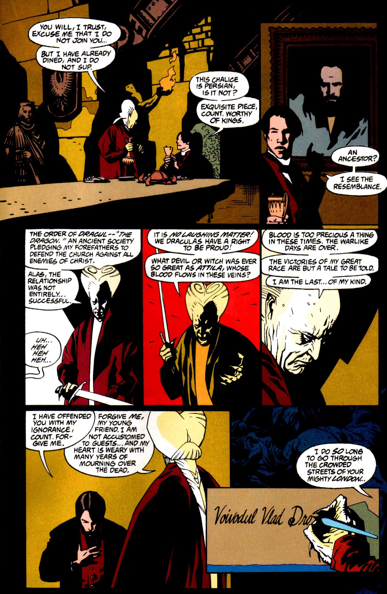 Read online Bram Stoker's Dracula comic -  Issue #1 - 17