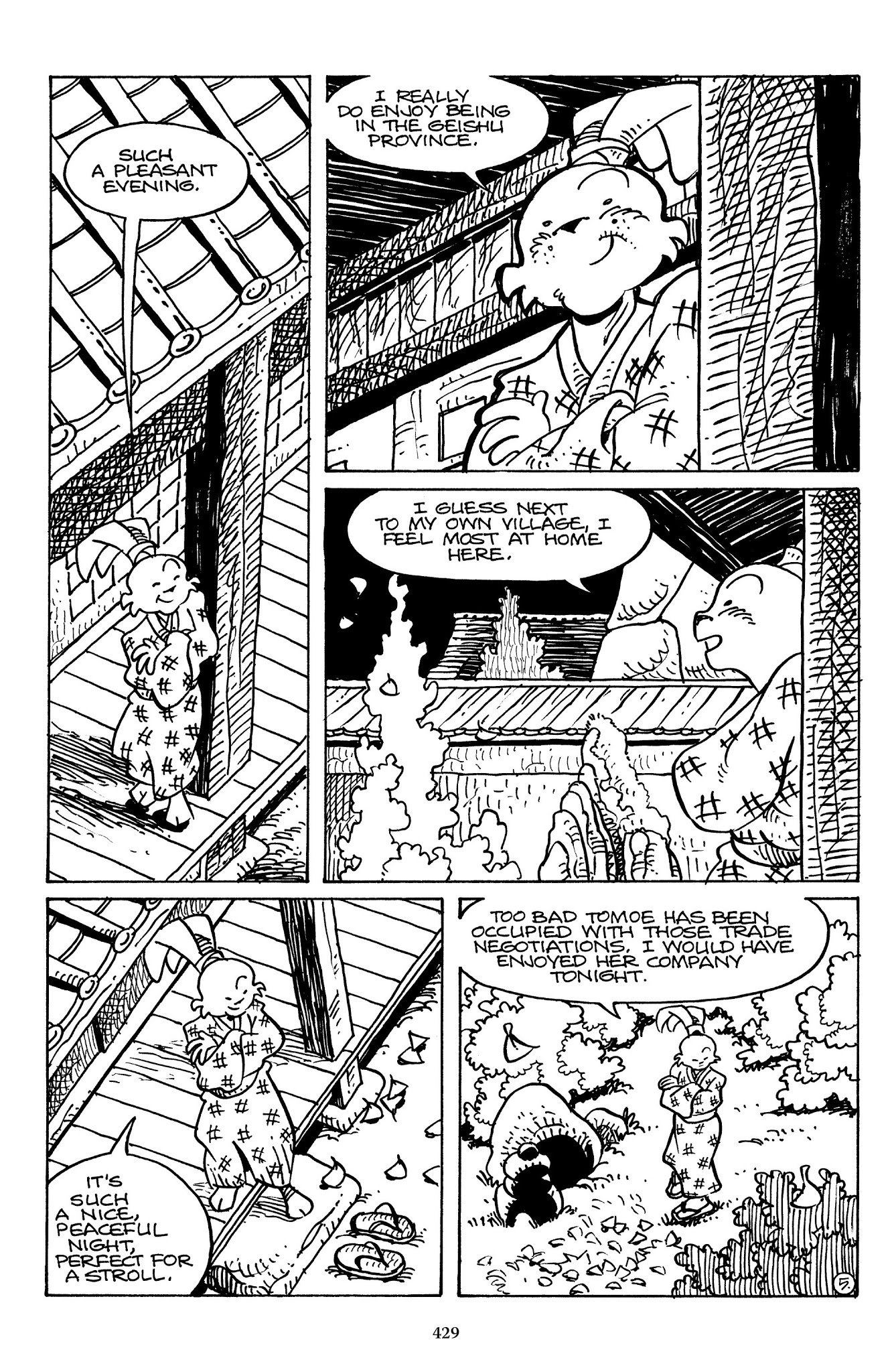 Read online The Usagi Yojimbo Saga comic -  Issue # TPB 5 - 423