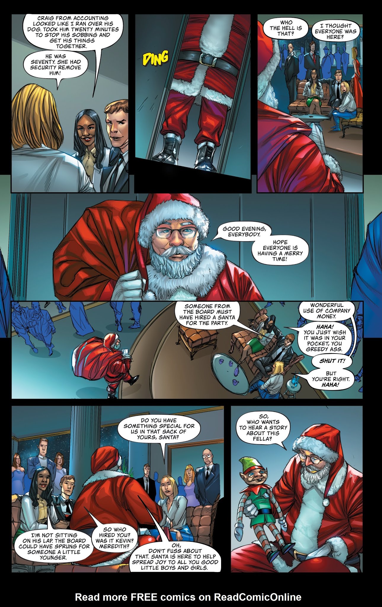 Read online Grimm Fairy Tales 2018 Holiday Special comic -  Issue # Full - 4