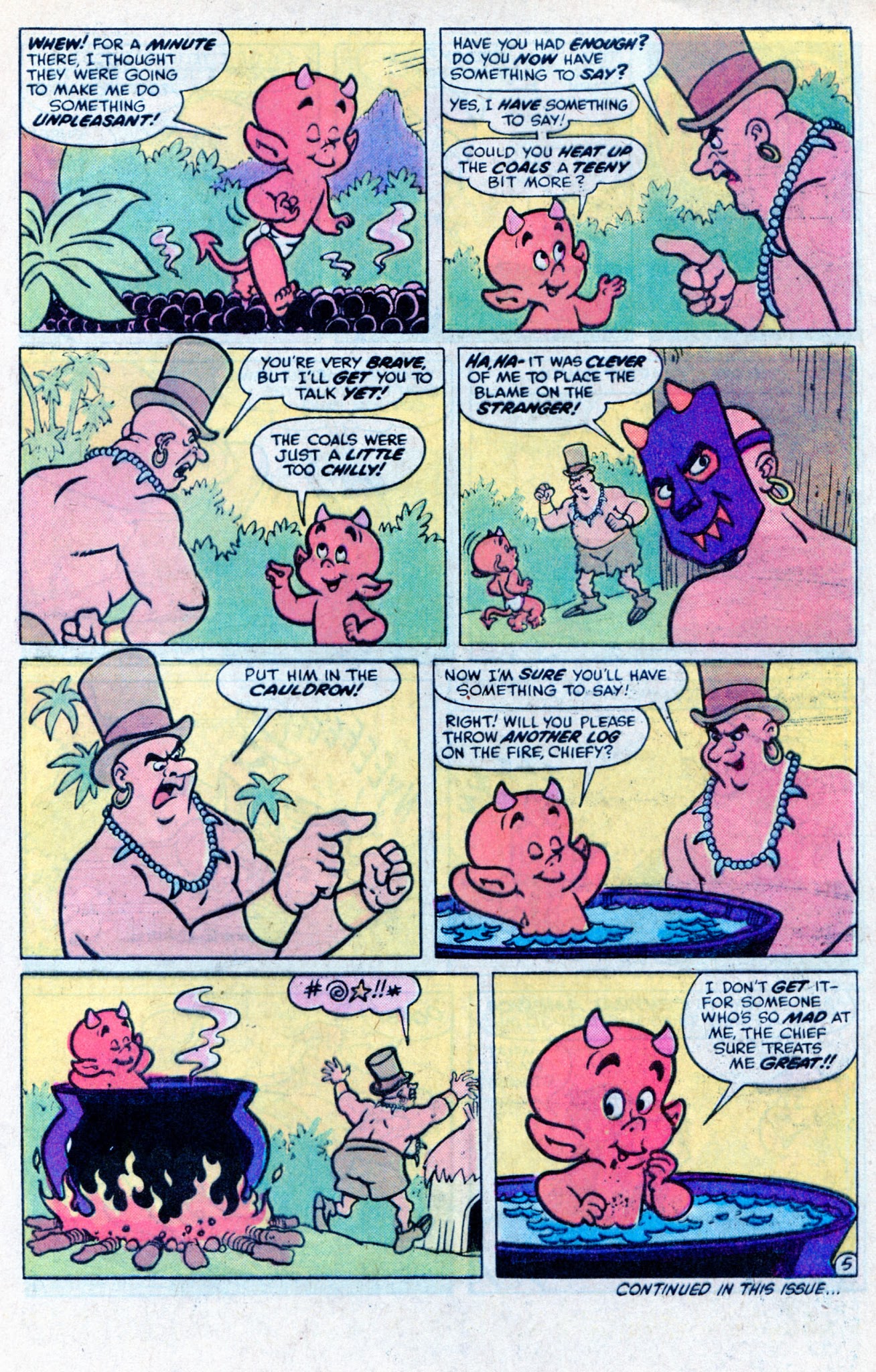 Read online Hot Stuff, the Little Devil comic -  Issue #172 - 9