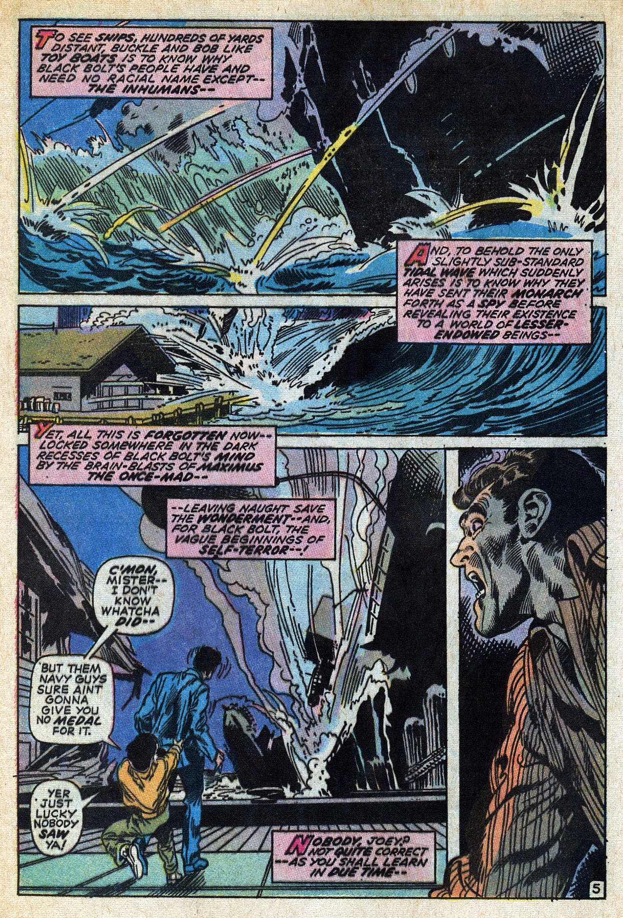 Read online Amazing Adventures (1970) comic -  Issue #6 - 8
