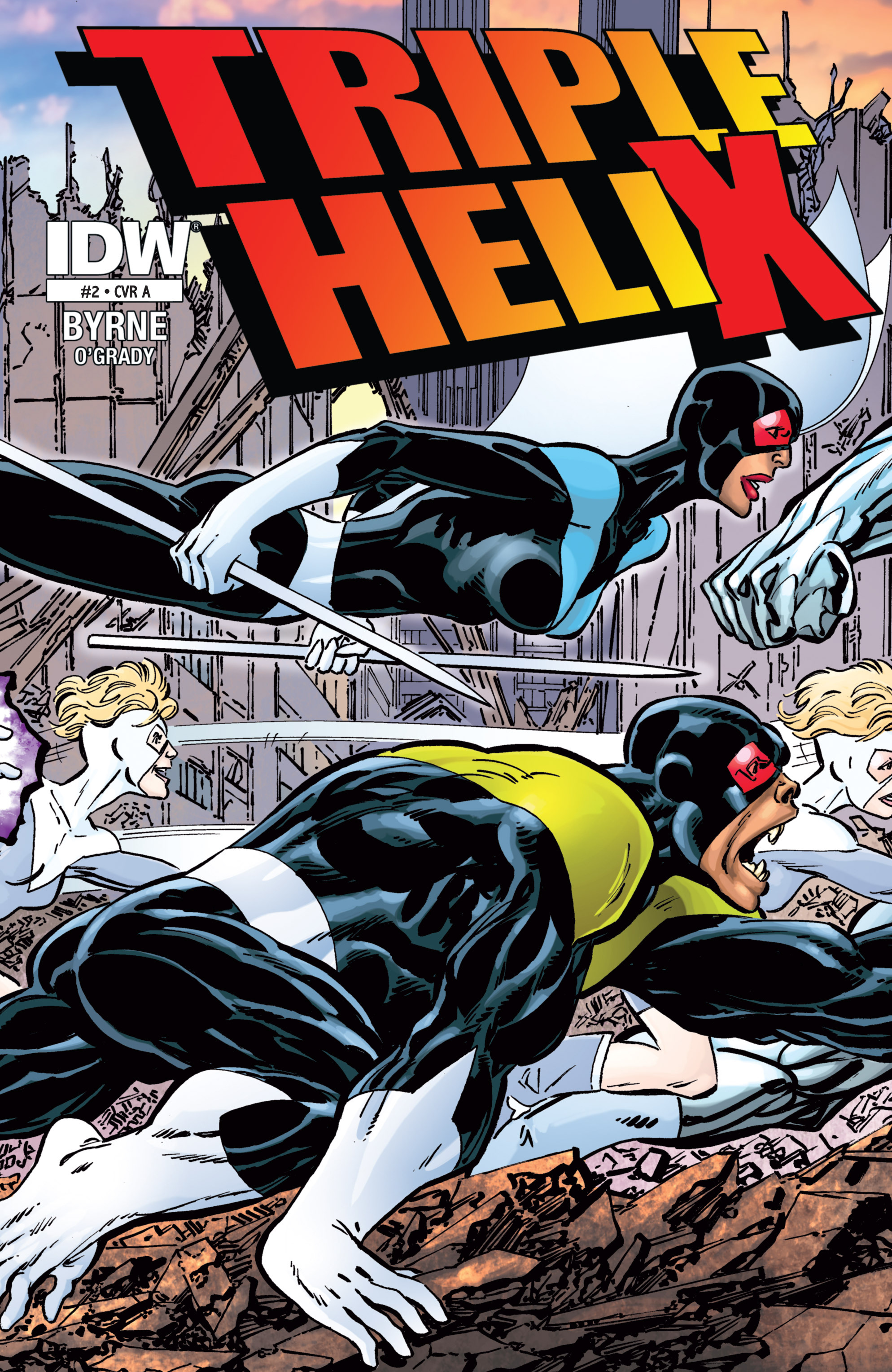 Read online Triple Helix comic -  Issue #2 - 1