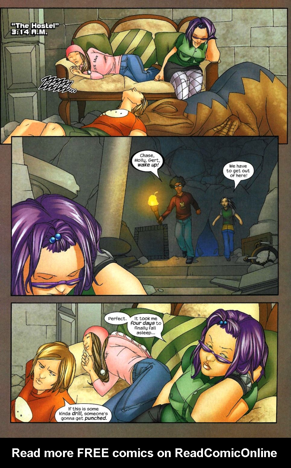 Read online Runaways (2003) comic -  Issue #10 - 11