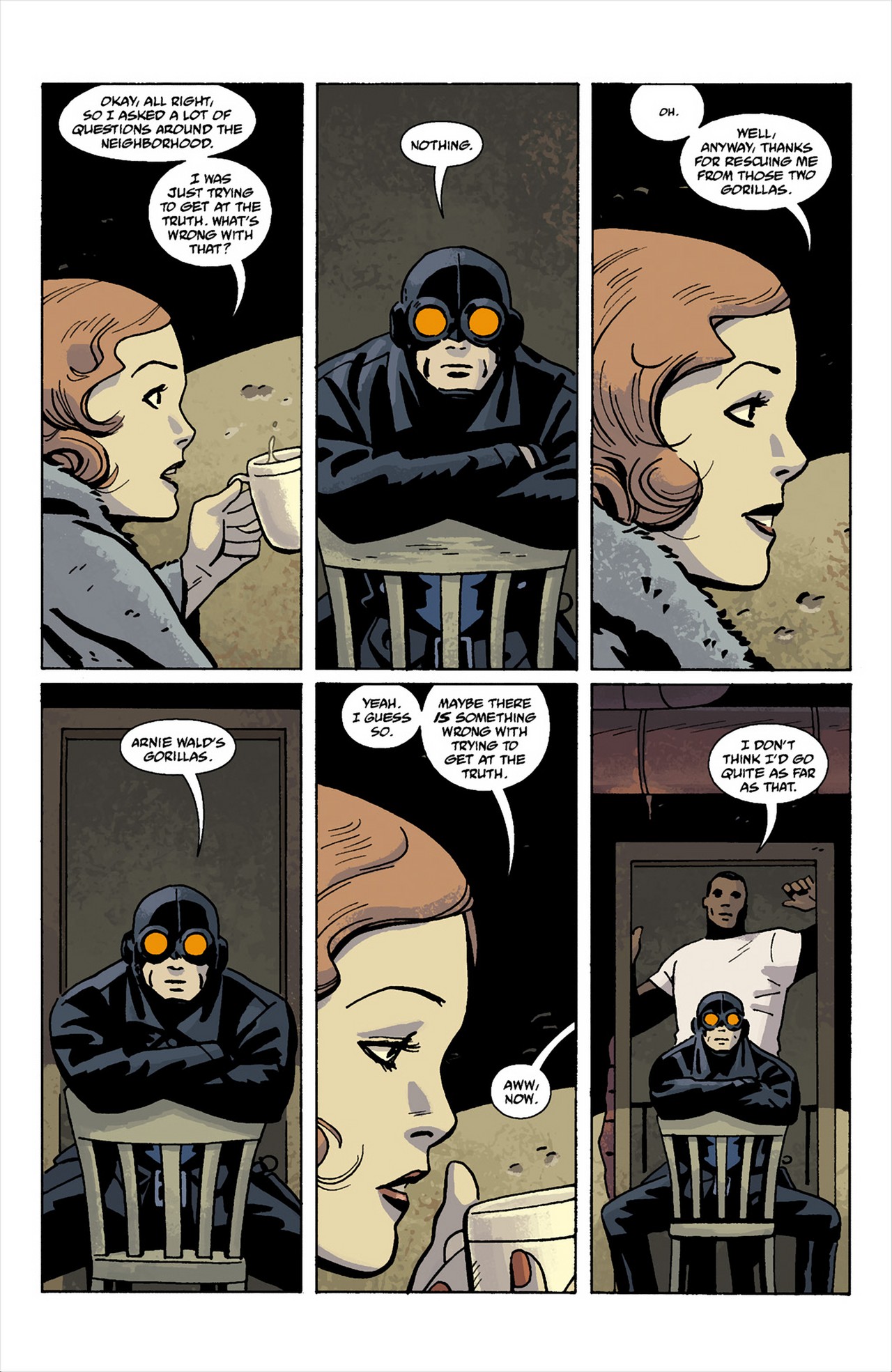 Read online Lobster Johnson: The Burning Hand comic -  Issue #2 - 5