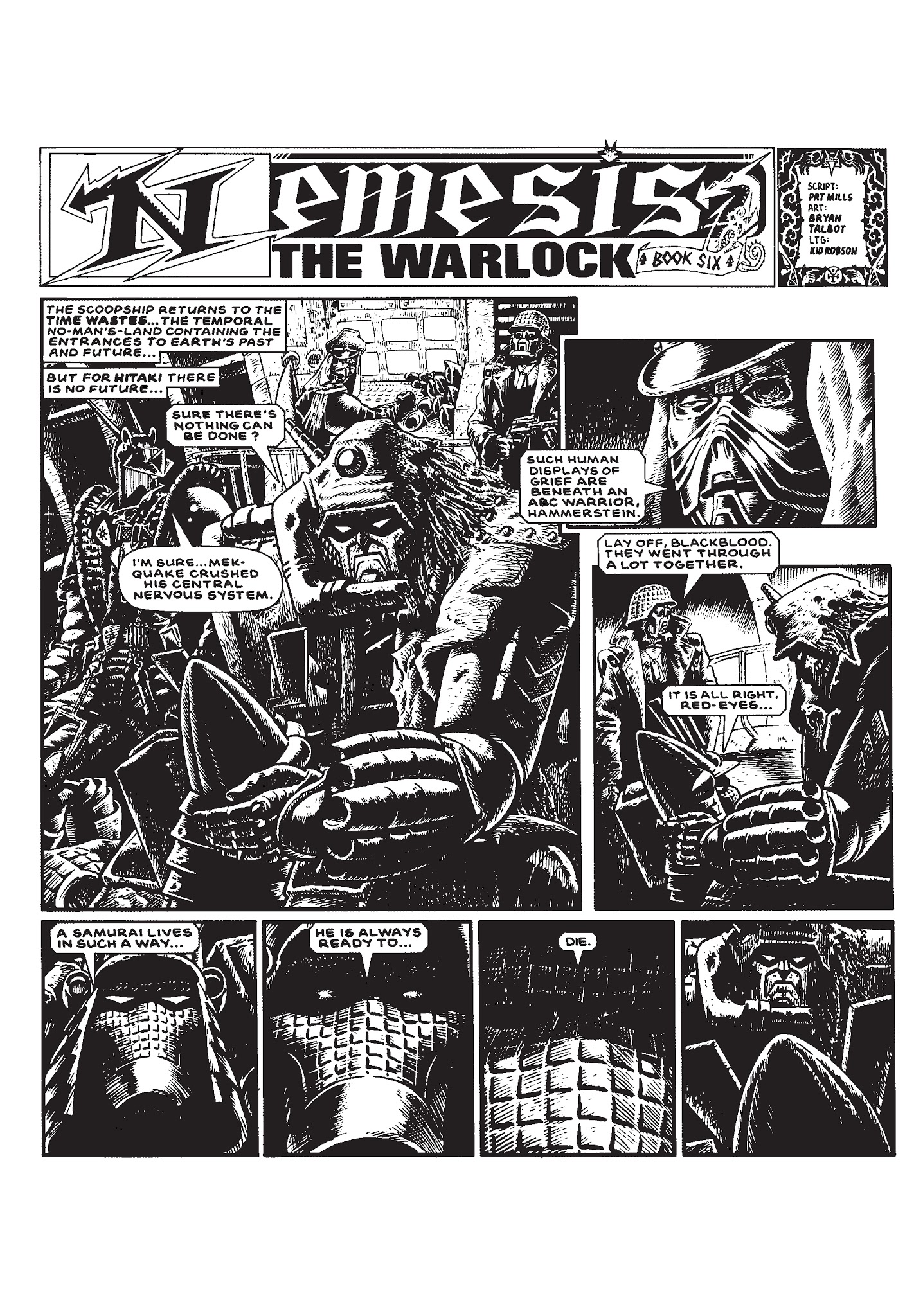 Read online The Complete Nemesis The Warlock comic -  Issue # TPB 2 - 124