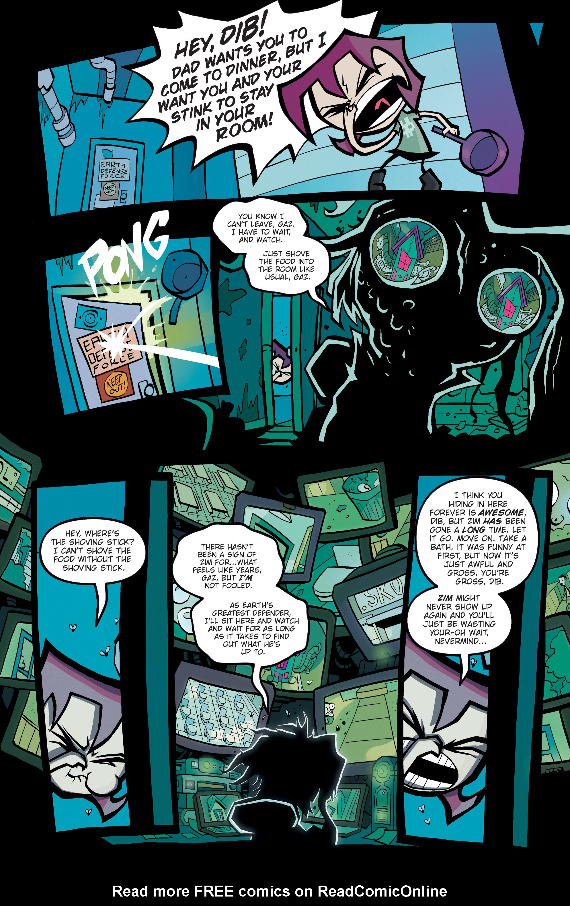 Read online Invader Zim comic -  Issue #1 - 7