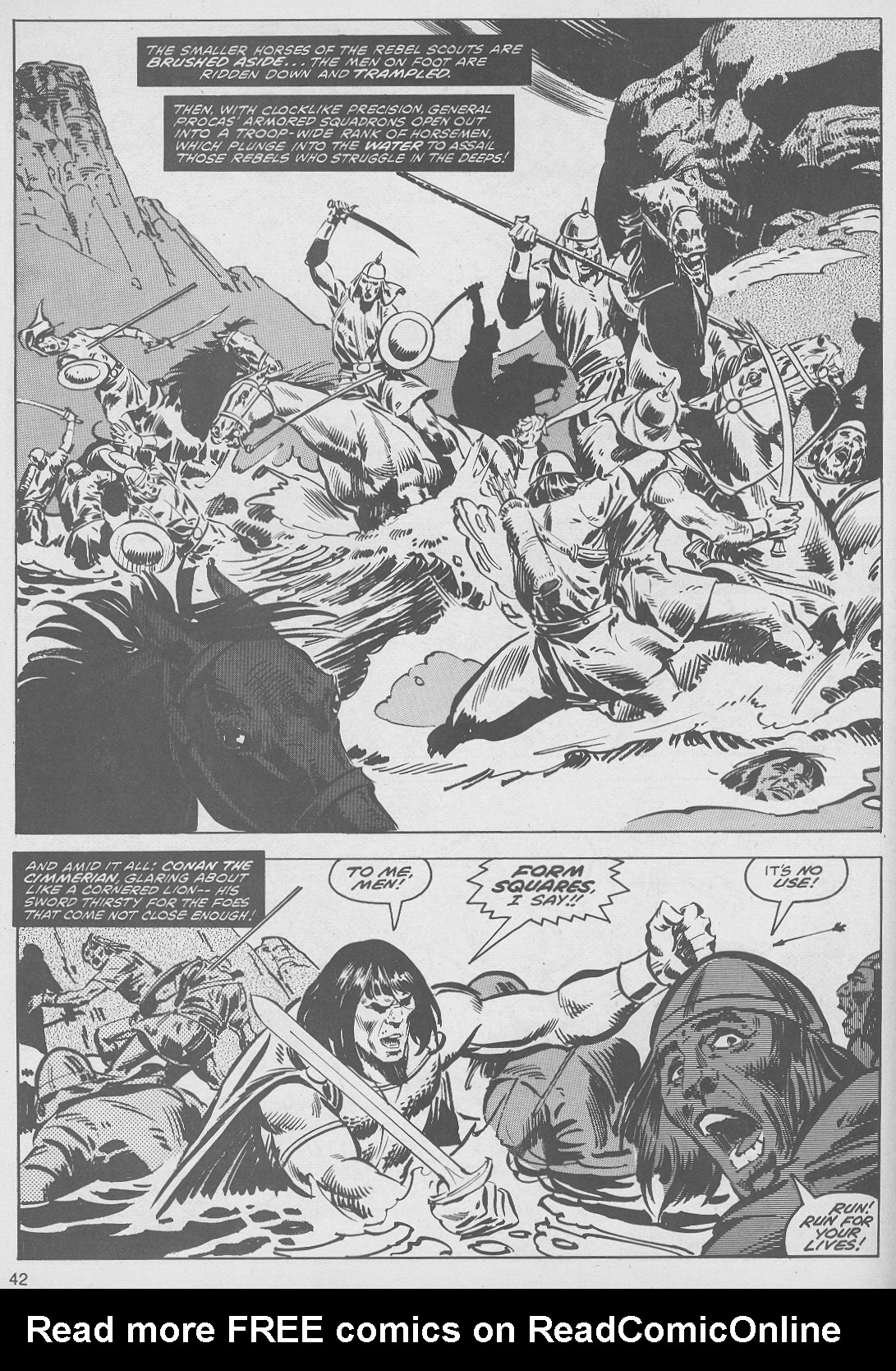 Read online The Savage Sword Of Conan comic -  Issue #49 - 42