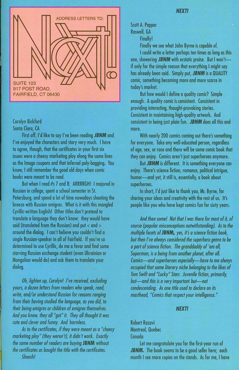 Read online John Byrne's Next Men (1992) comic -  Issue #15 - 25